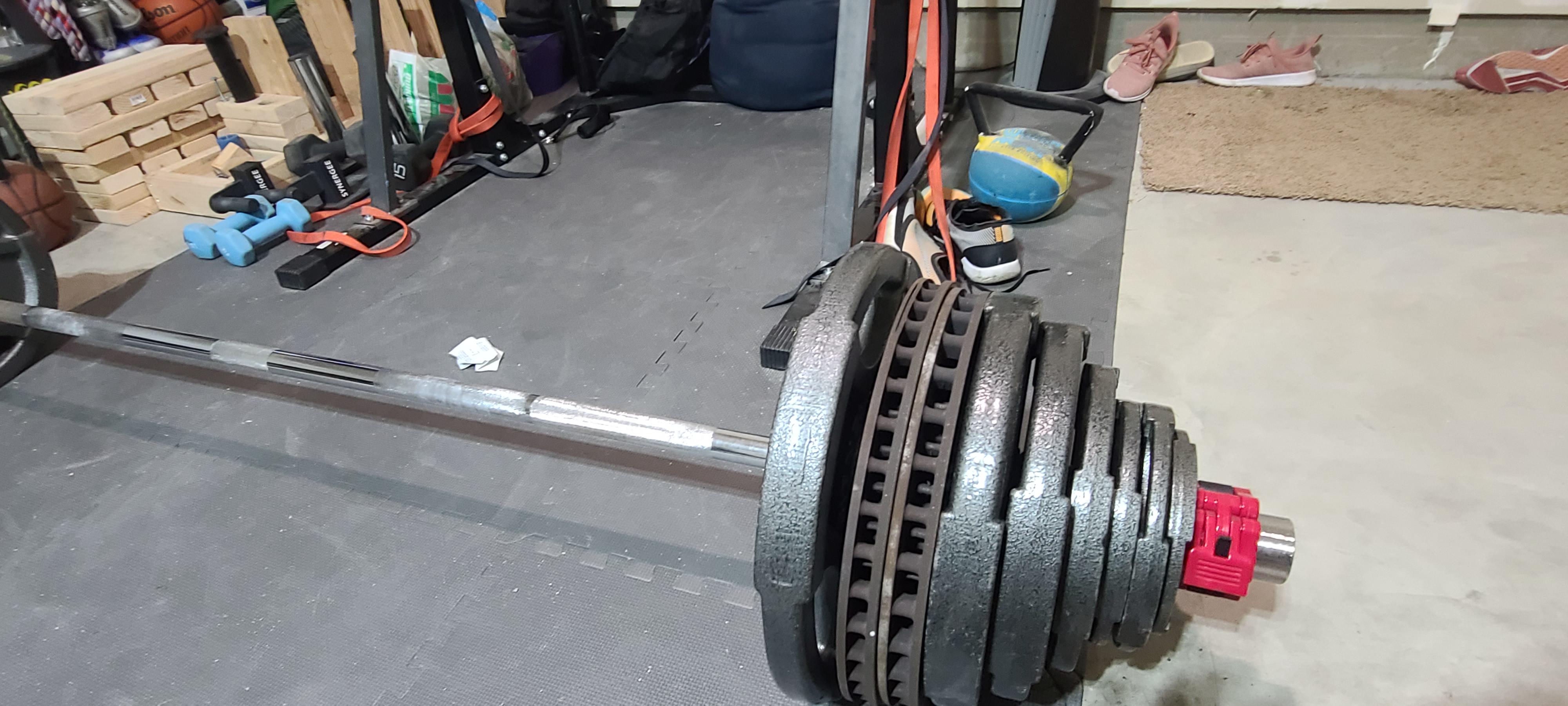 Saved my old rotors since plates are crazy expensive right now