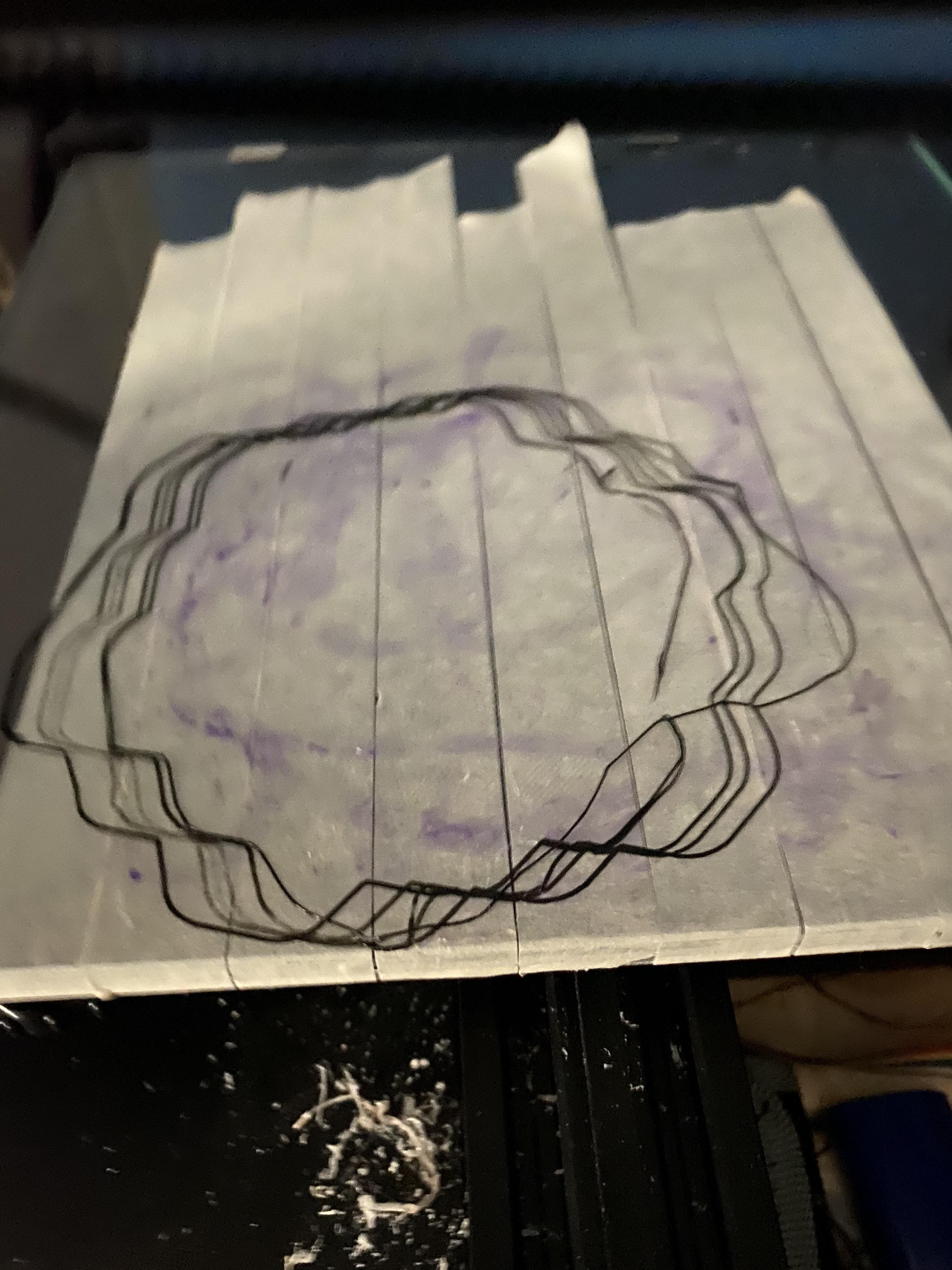 Need help Ender 3 Pro. Each layer is off. Recently had the tensioner belt just kind pop off so I