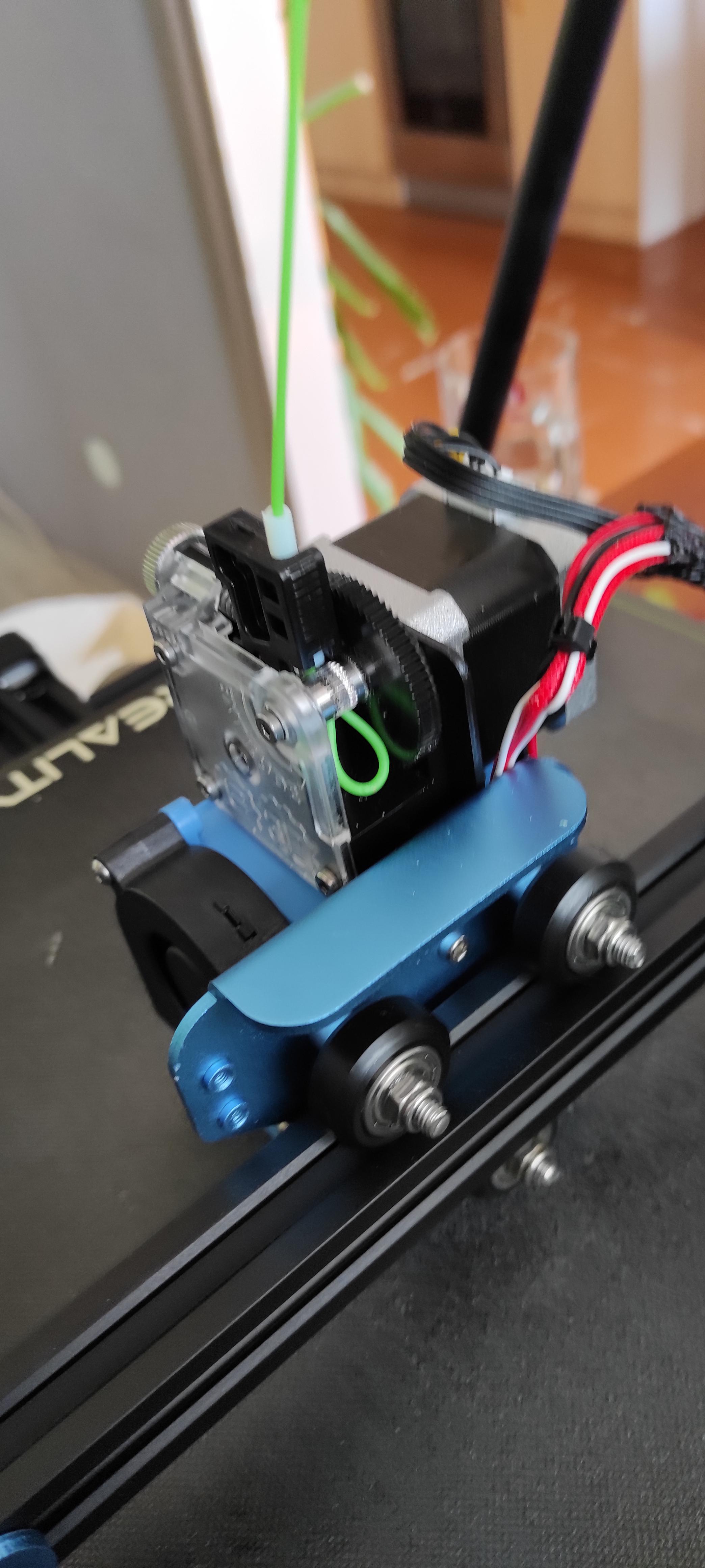 Ninjatek TPU filament problem with my Creality CR 10 v3 with titan