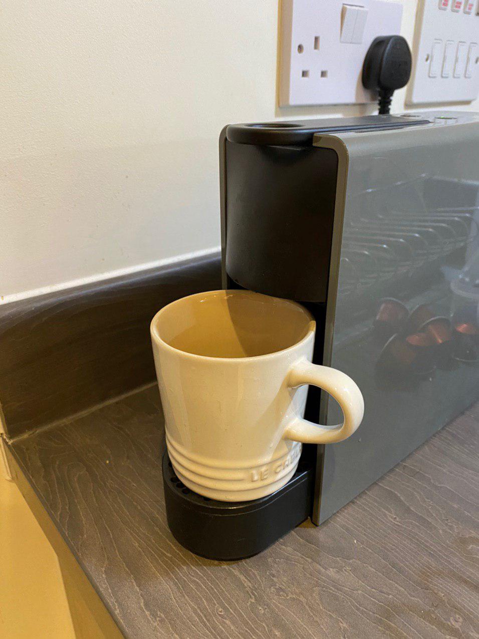 FYI Le Crueset 200ml mugs fit perfectly in the Essenza Mini r/nespresso