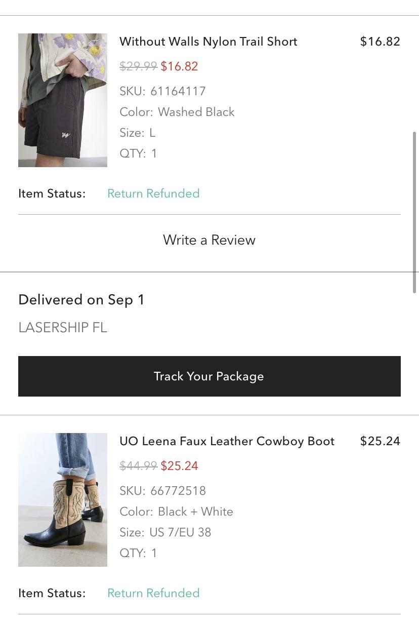 PSA You can still return 40 off sale items. So much for final sale 😭