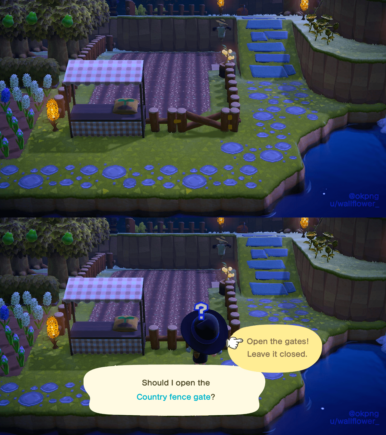 Imagine if we had fence gates in New Horizons! r/AnimalCrossing