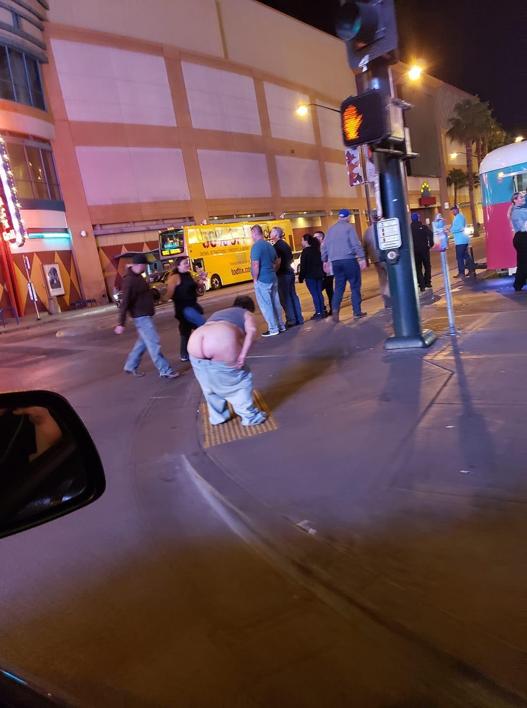 Good ol Fremont Street in Vegas. (Found this pic in a Vegas locals