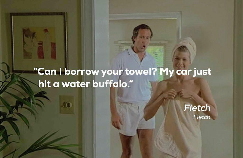 Fletch (1985) One of the Funniest, Best Written Movies of All Time! r