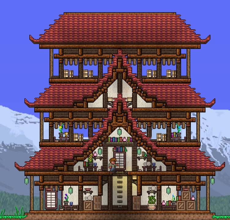 Can someone please tell me what the roof is made out of? r/Terraria