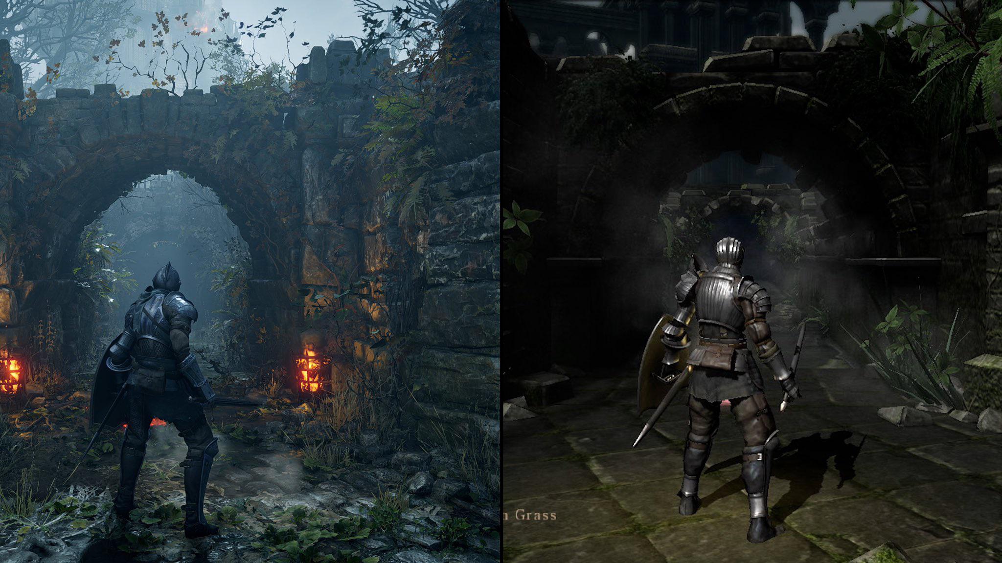 Demon’s Souls PS5 vs PS3 r/PS5