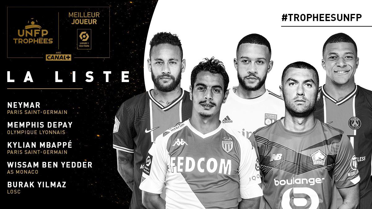 Official Ligue 1 Player Of The Season Nominees R Soccer