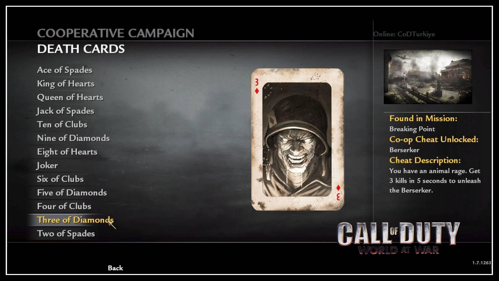 Death Cards To Return In WWII Zombies? CODZombies