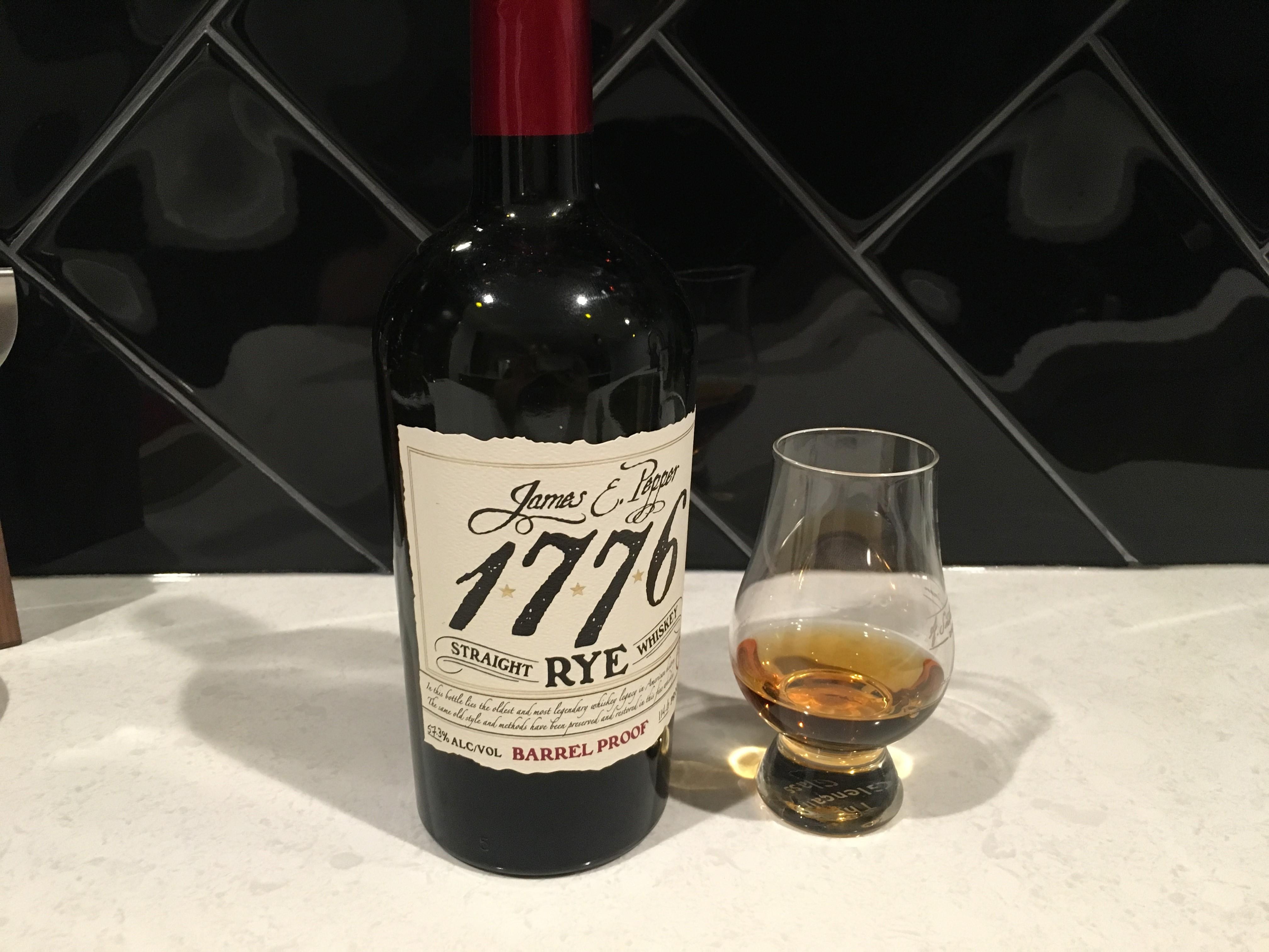 Review 19 James E Pepper Rye Barrel Proof r/bourbon
