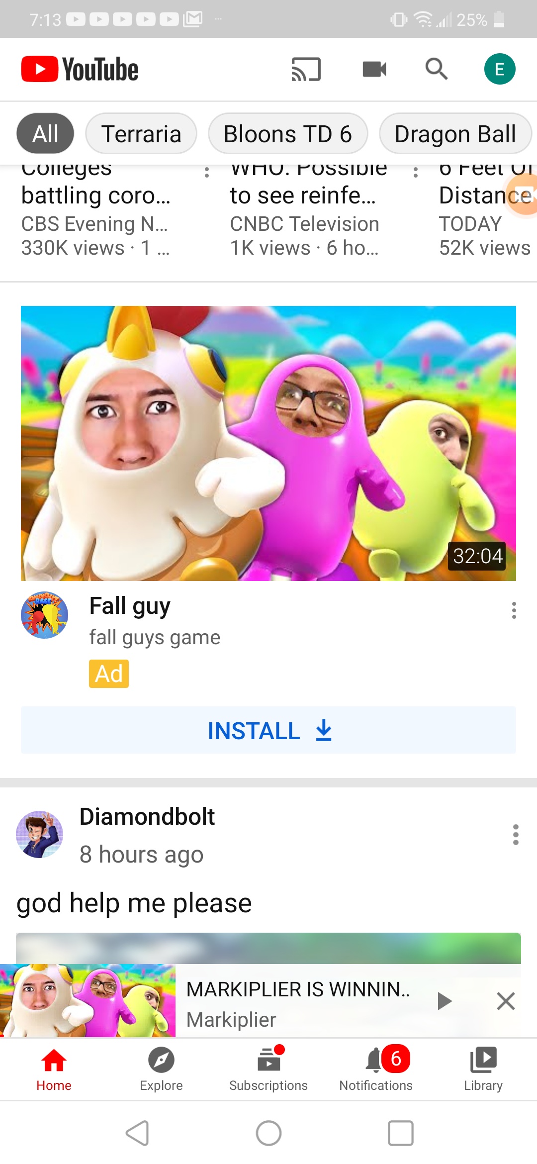 Some ad is stealing an entire video for there game shittymobilegameads