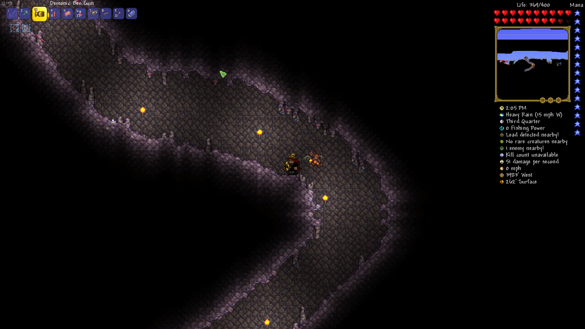 Hallow is much more aggressive than crimson in my world...Probably its