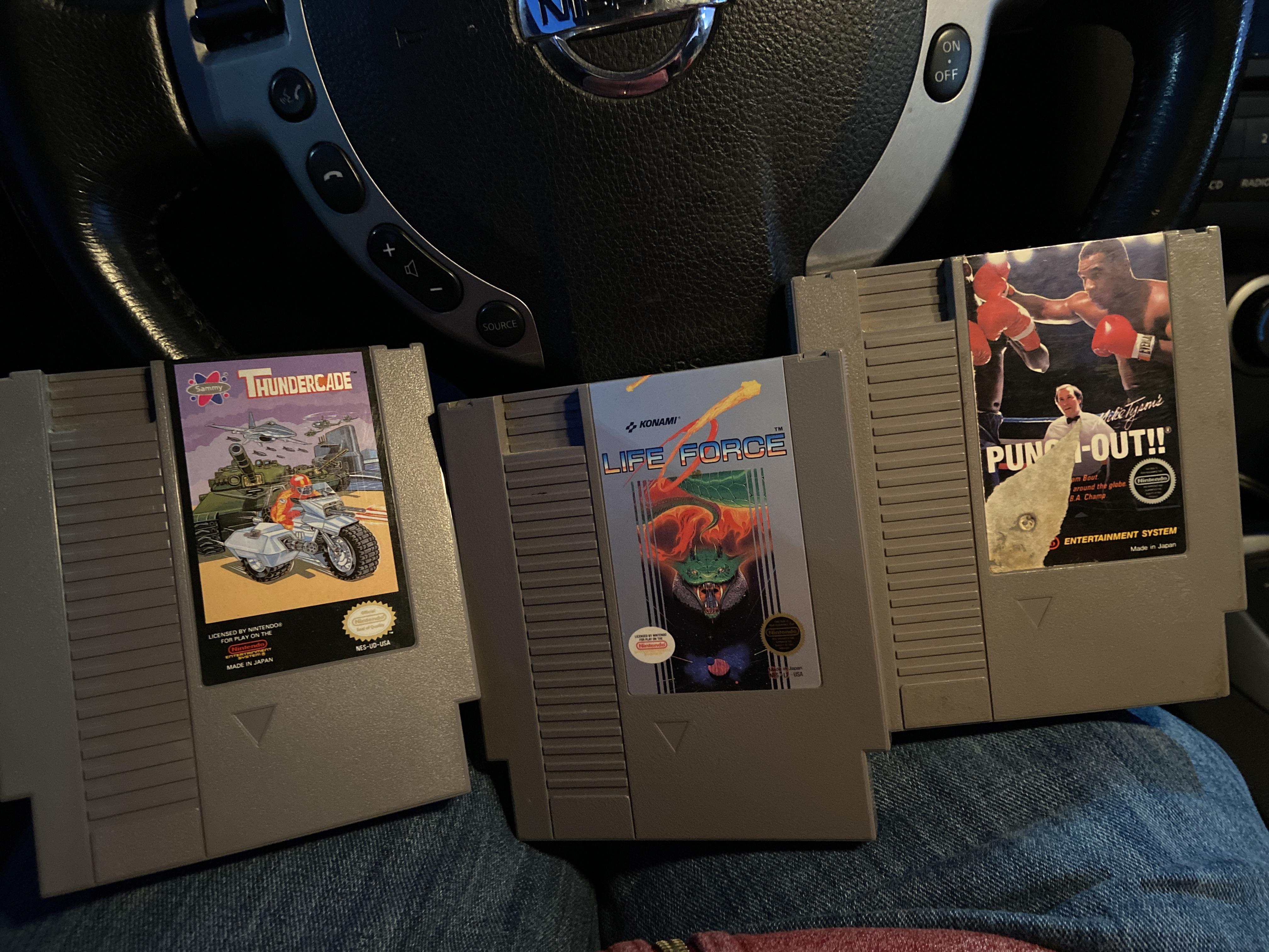Picked up this trio of NES games on a Black Friday deal. r/nes