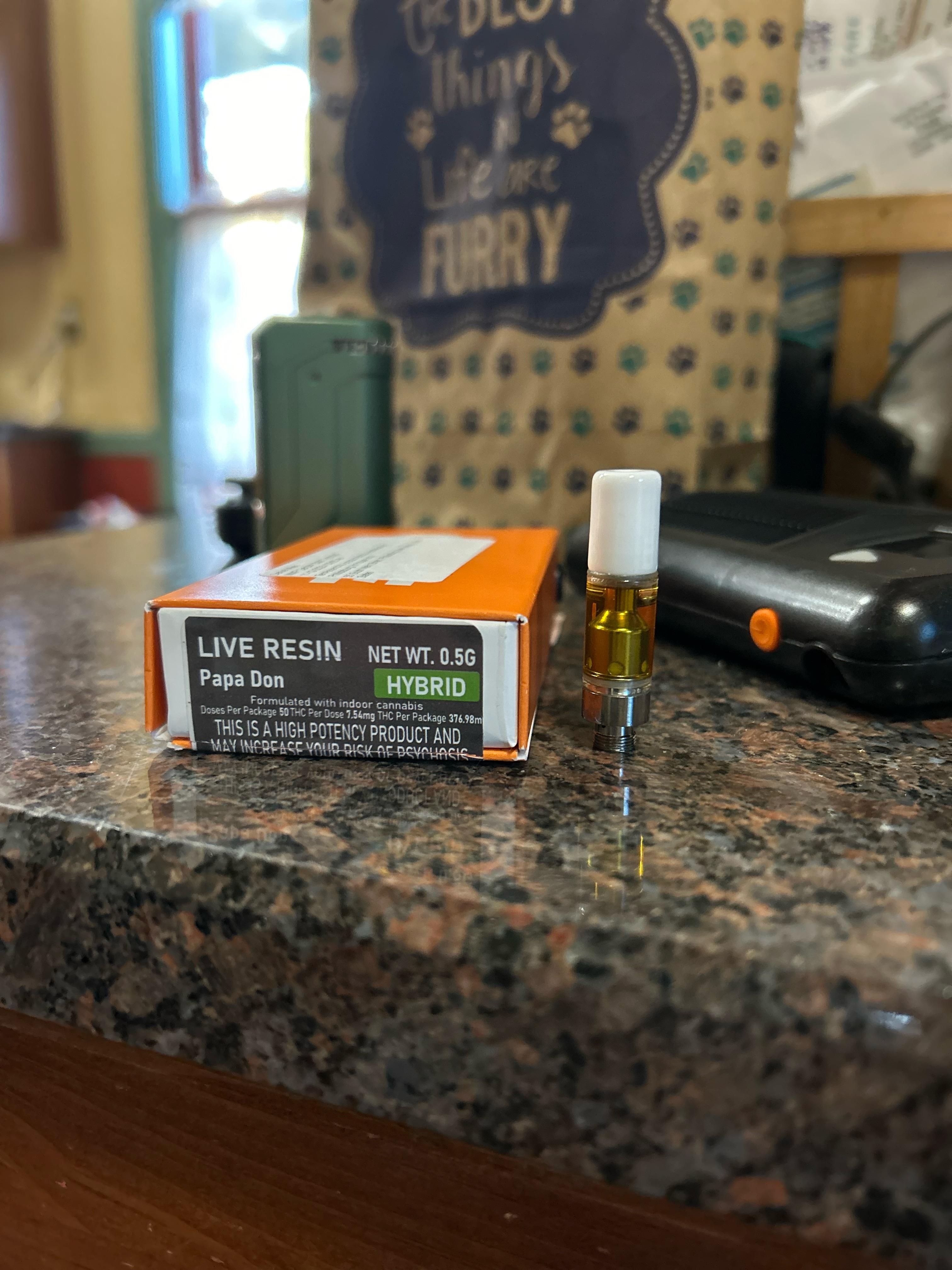 Got these Gage LR carts with white tips. Thought they should be orange