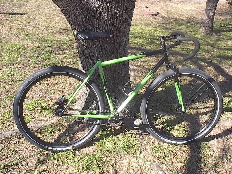 fixed gear mountain bike with drop bars r/widetiredropbars