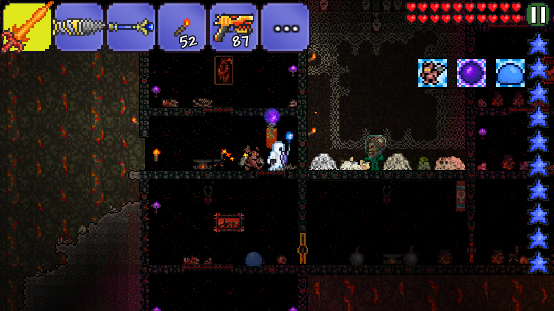 I've started playing Terraria on mobile again, and I found this while