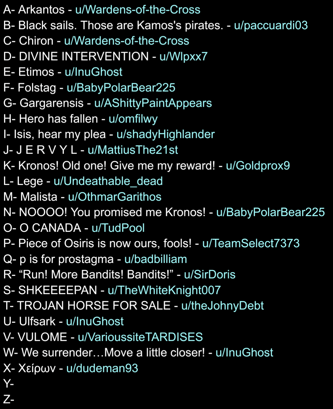 The ABC's of AOM! What does Y stand for? r/AgeofMythology