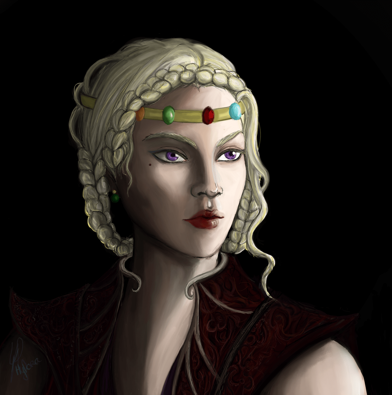 Rhaenyra Targaryen fanart by me ImaginaryWesteros