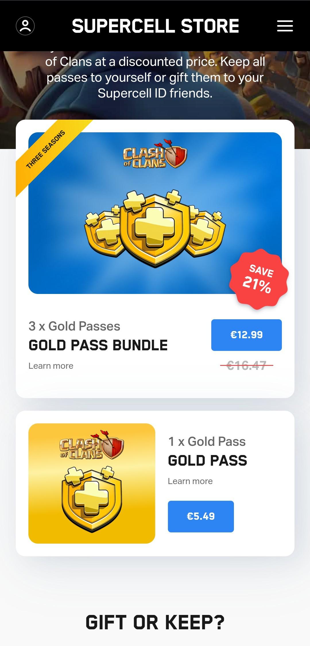 598 best Gold Pass images on Pholder Clash Of Clans, Goldenretrievers