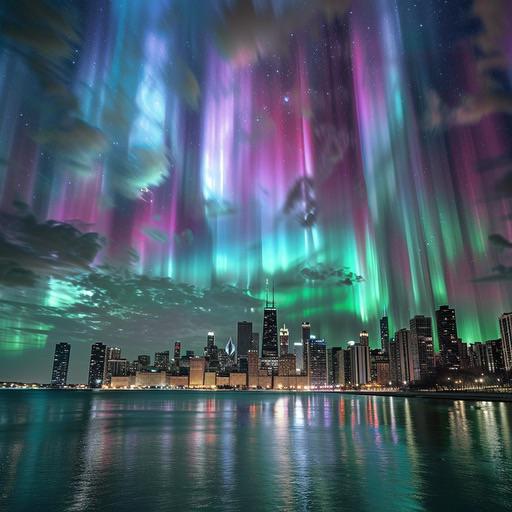 Chicago Northern Lights r/BeAmazed