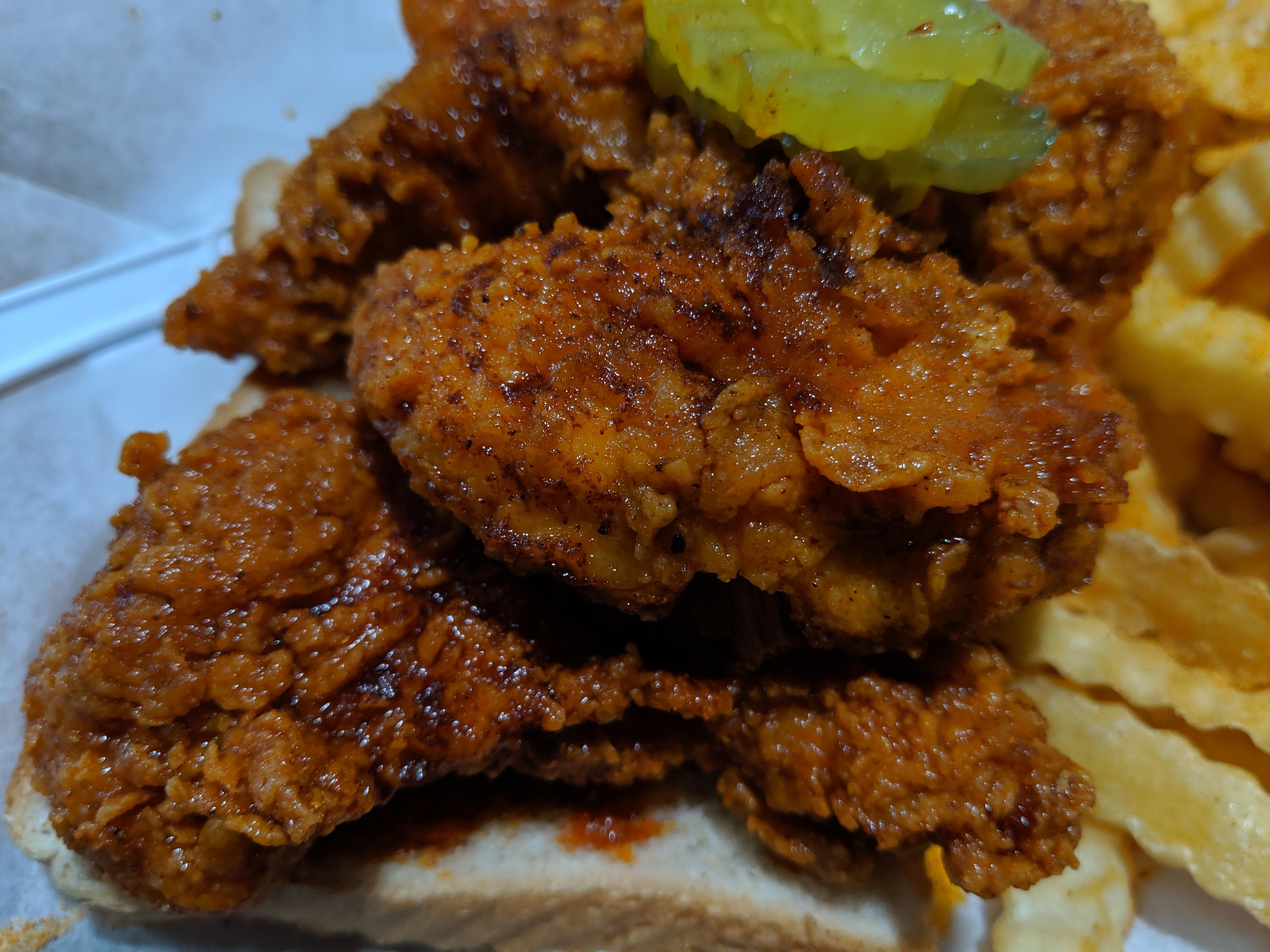 [I ate] the original Nashville hot chicken r/food