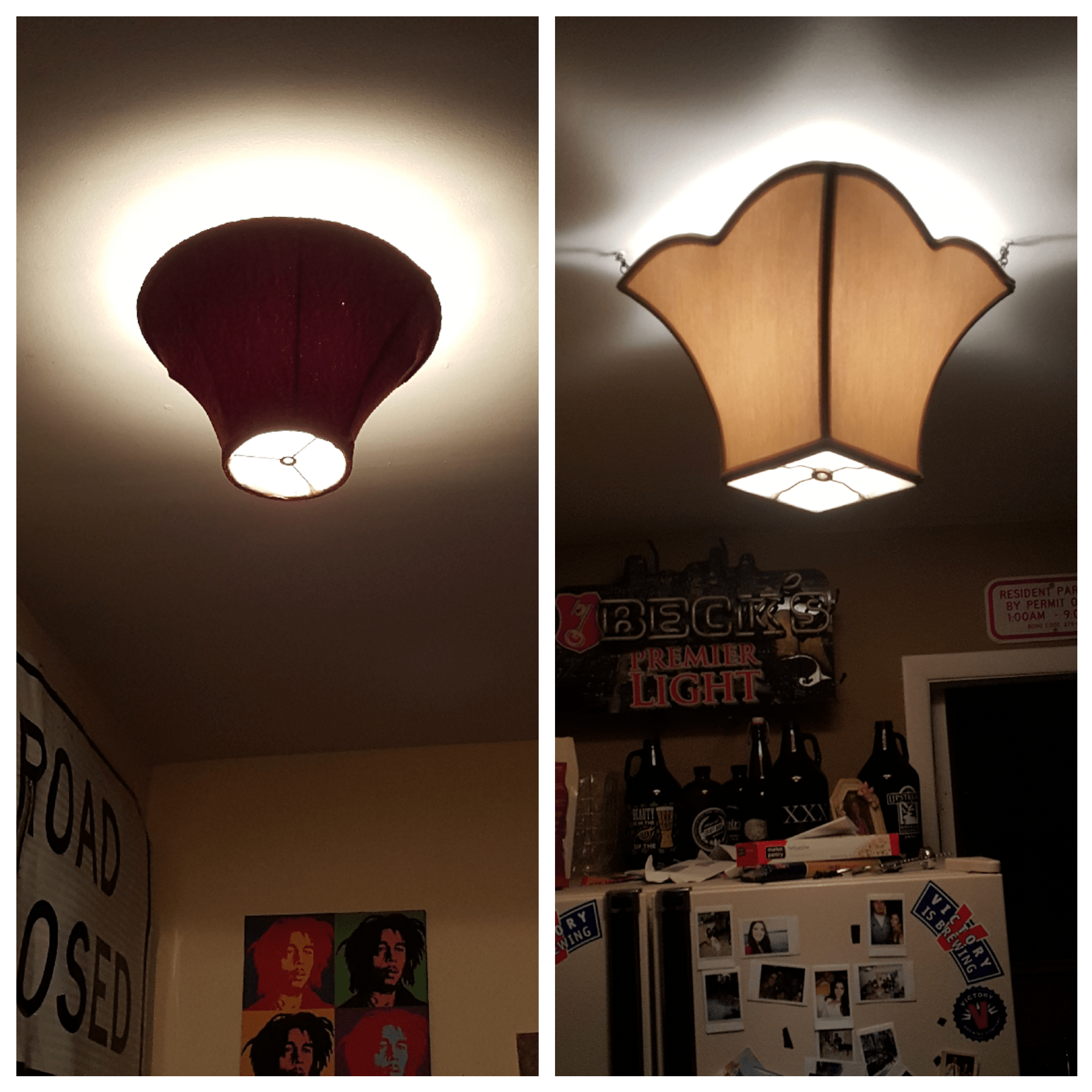 Old lamp shades repurposed r/DiWHY