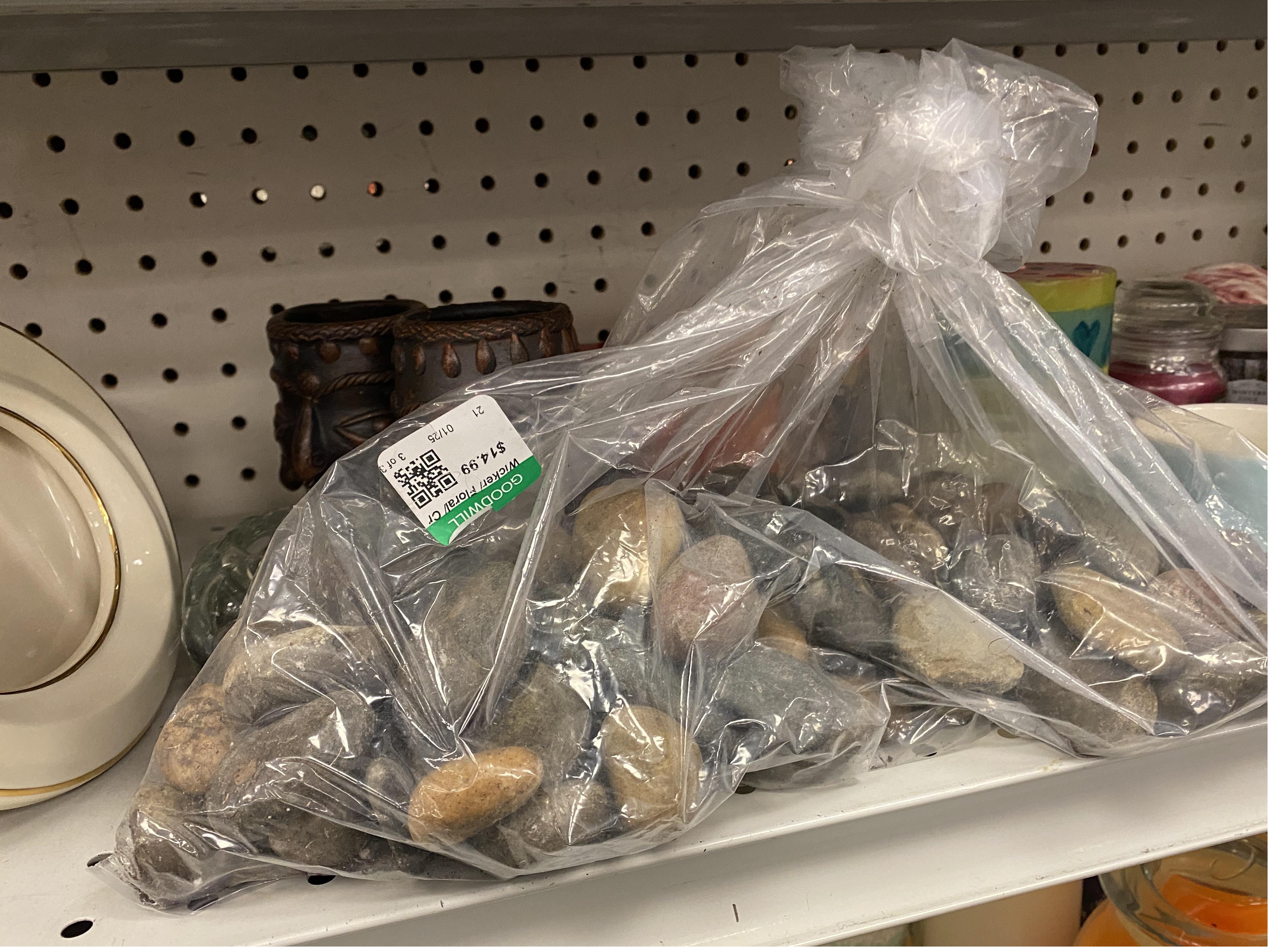 Not CL, but I think it fits.... here’s a 15 bag of rocks! r