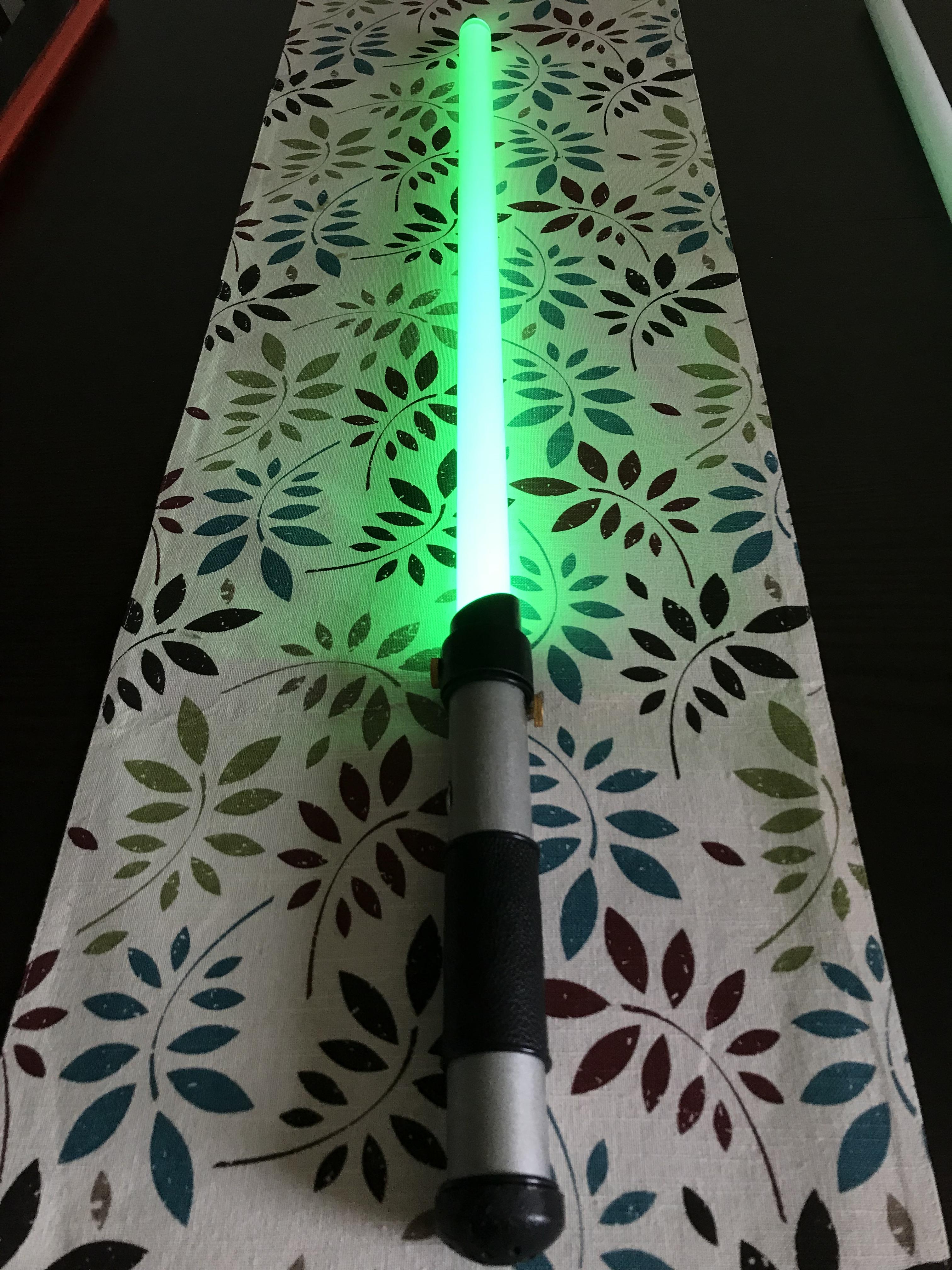 Daughter’s PVC Lightsaber is done! r/lightsabers
