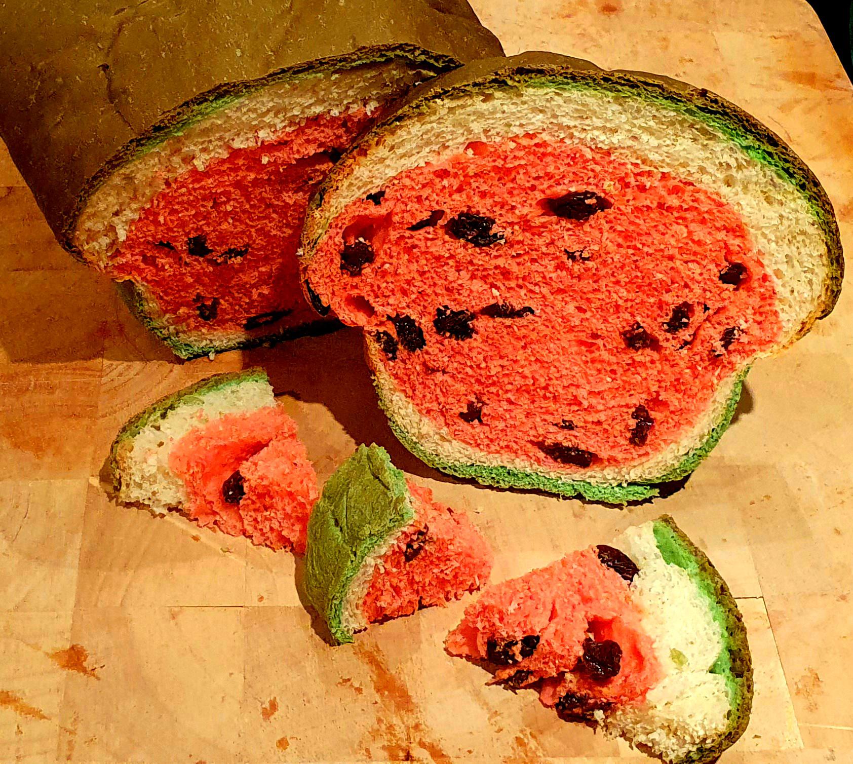 Watermelon Bread r/Breadit