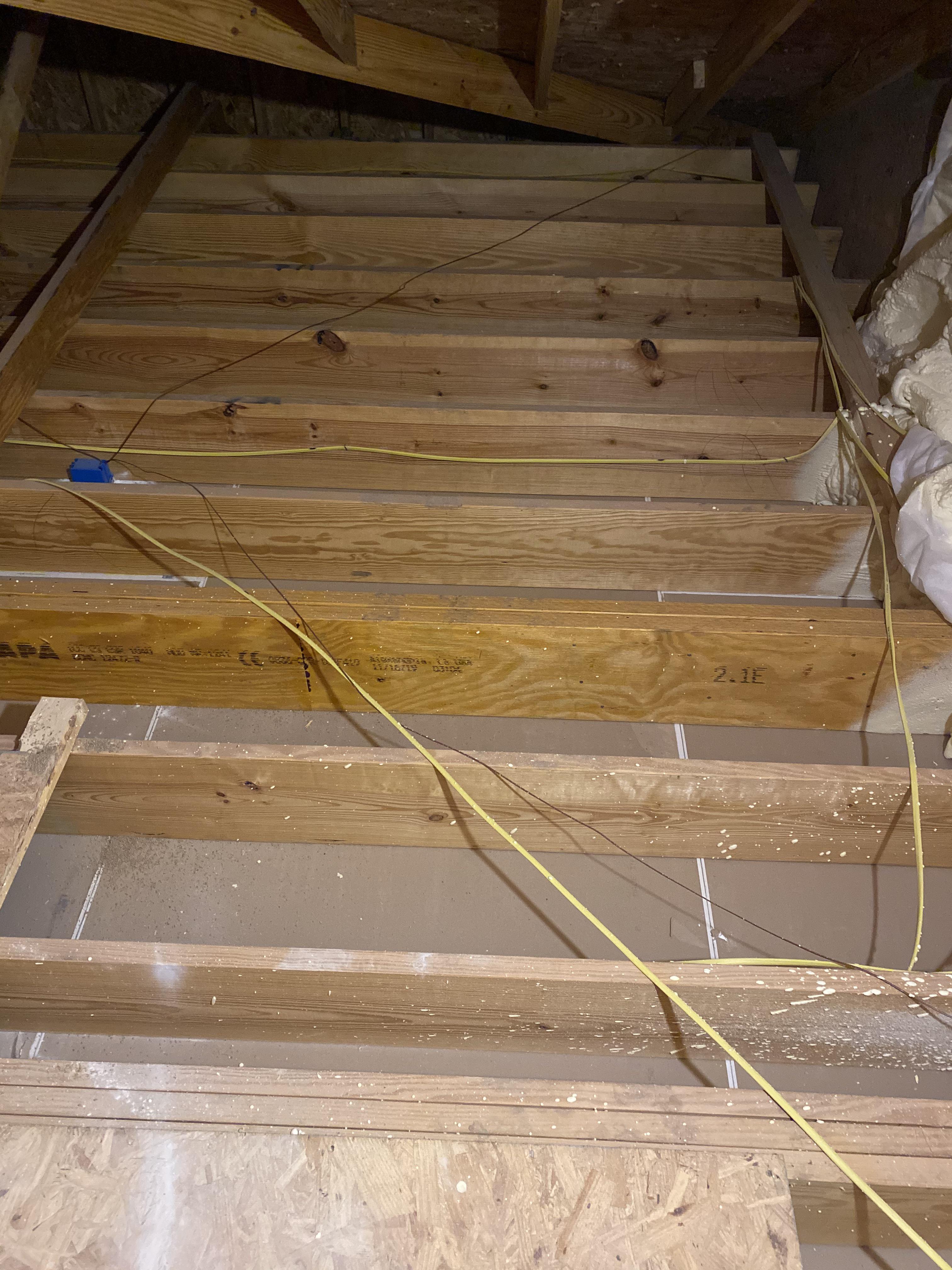 Joists are 16” on center. Bought a sheet of 1/2” plywood. Can I secure