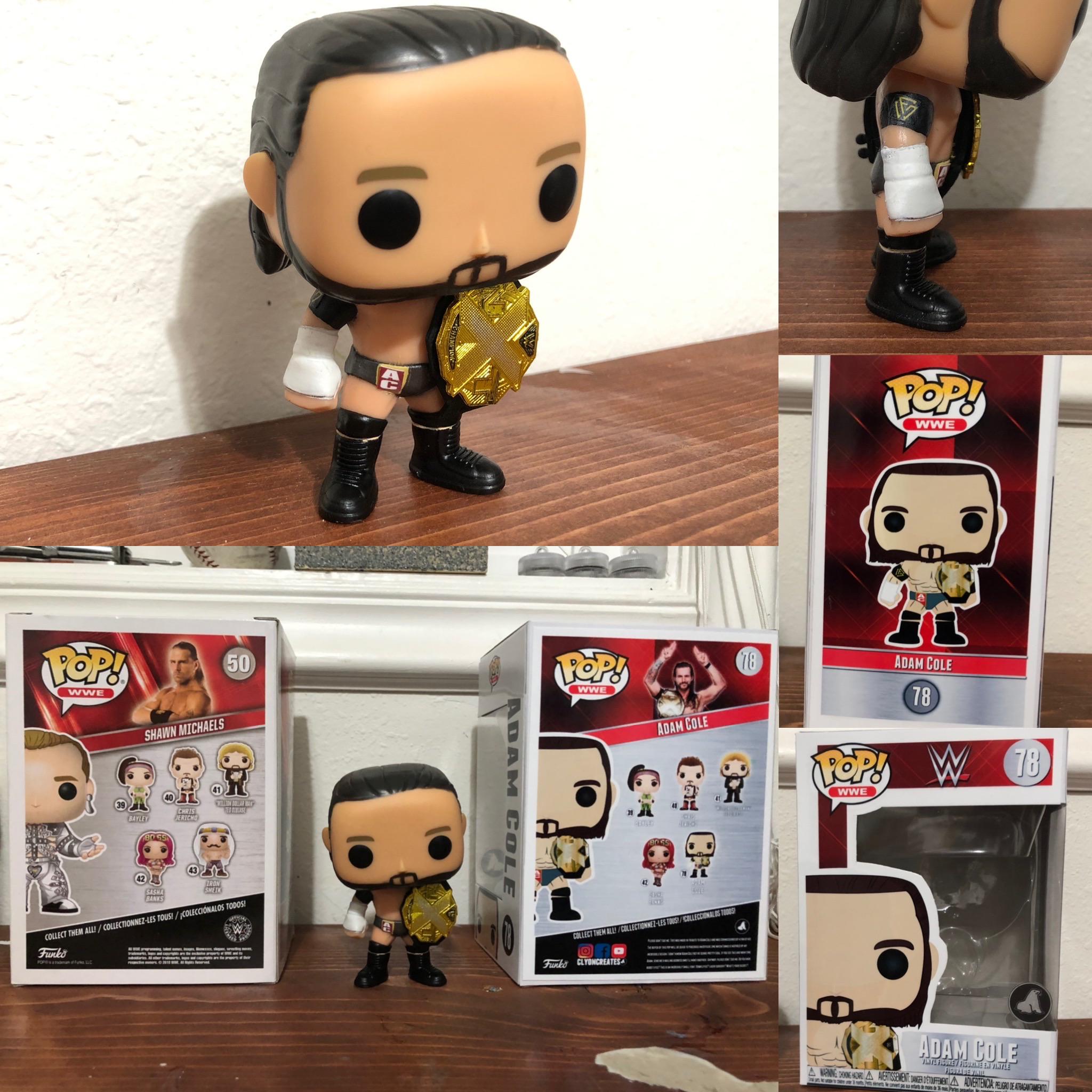 Adam Cole Custom pop funkopop