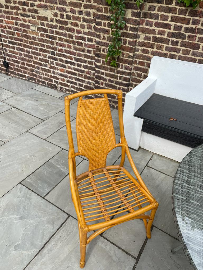 I found this bamboo chair on the street and I love the style but I’m