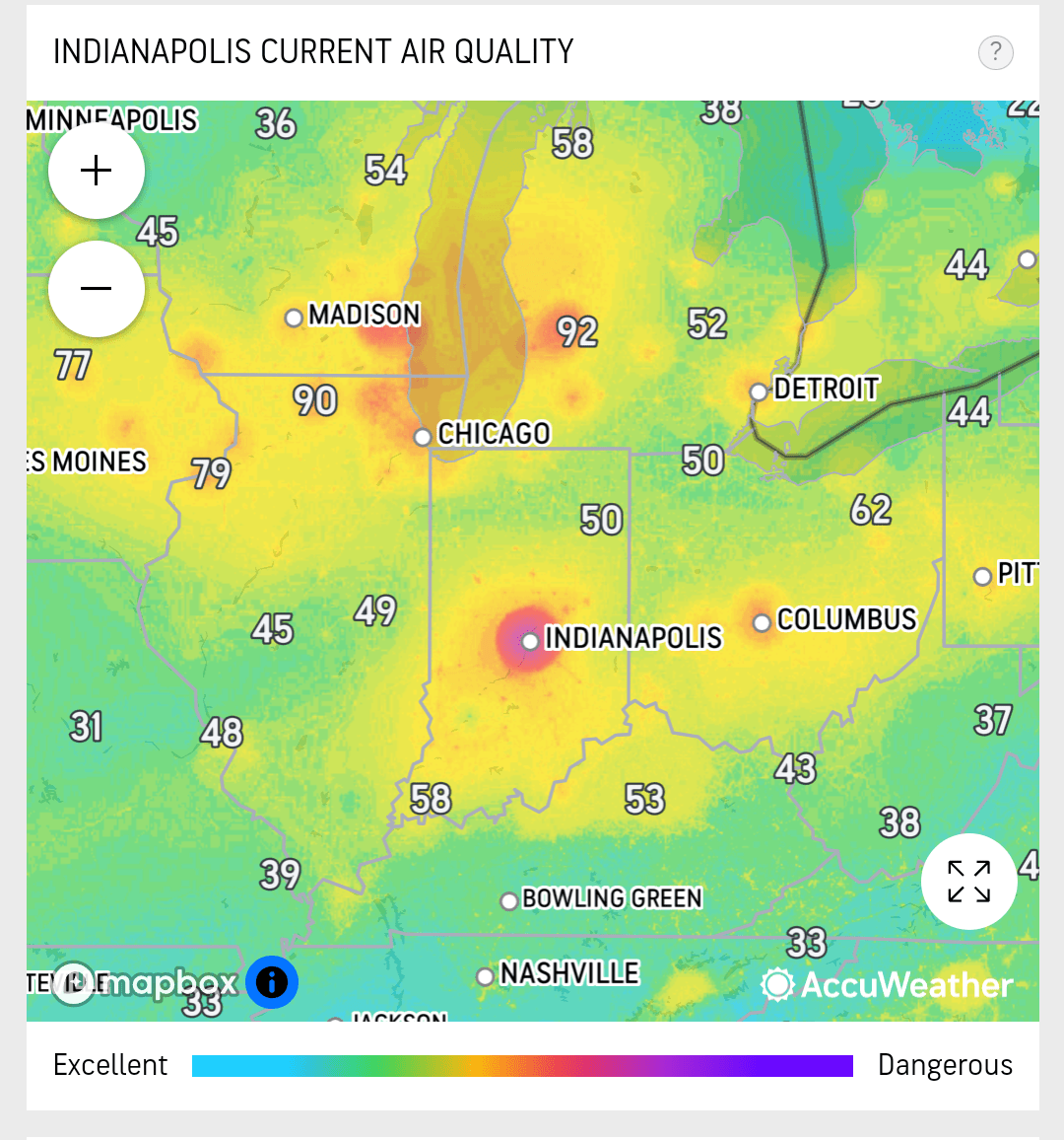 Why is our Air Quality so bad right now? r/indianapolis