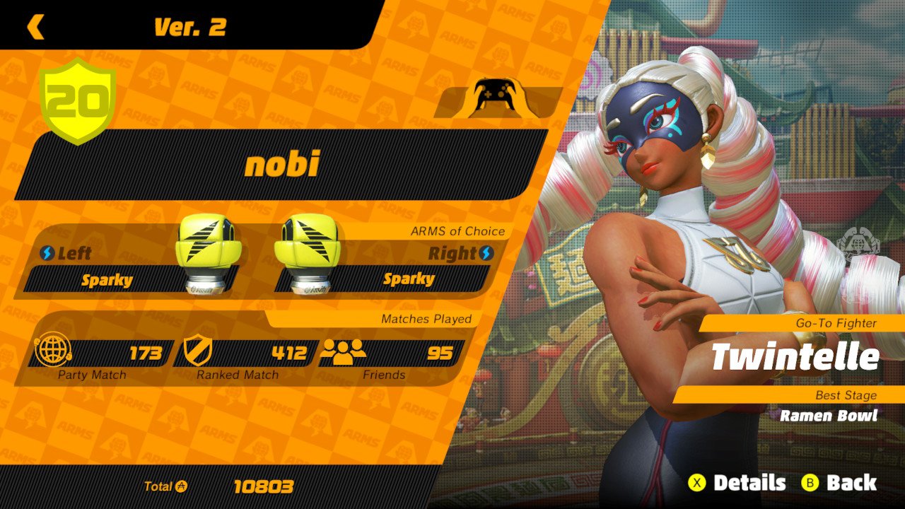 Finally join rank 20 party!! ARMS