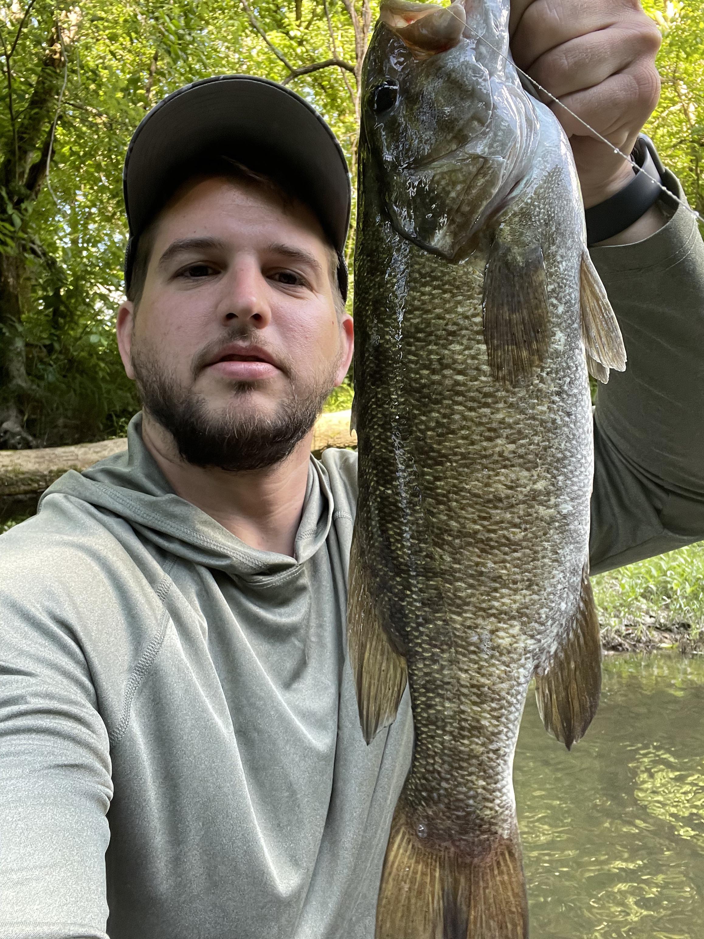 2lb 11oz smally out of the Green River in KY I caught over the weekend