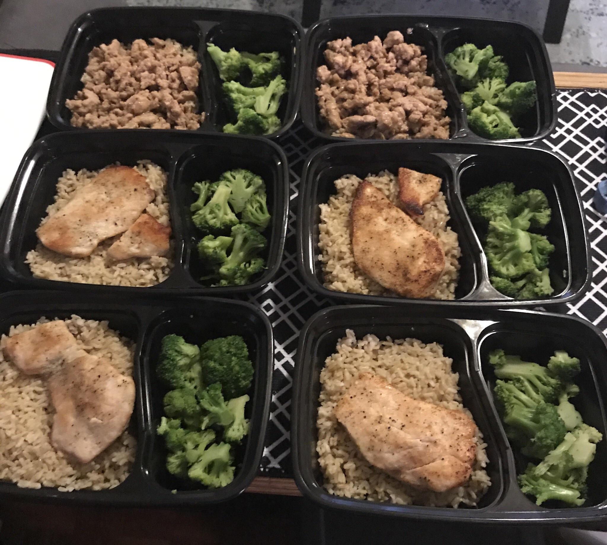 Quick first meal prep in my new apartment! r/MealPrepSunday
