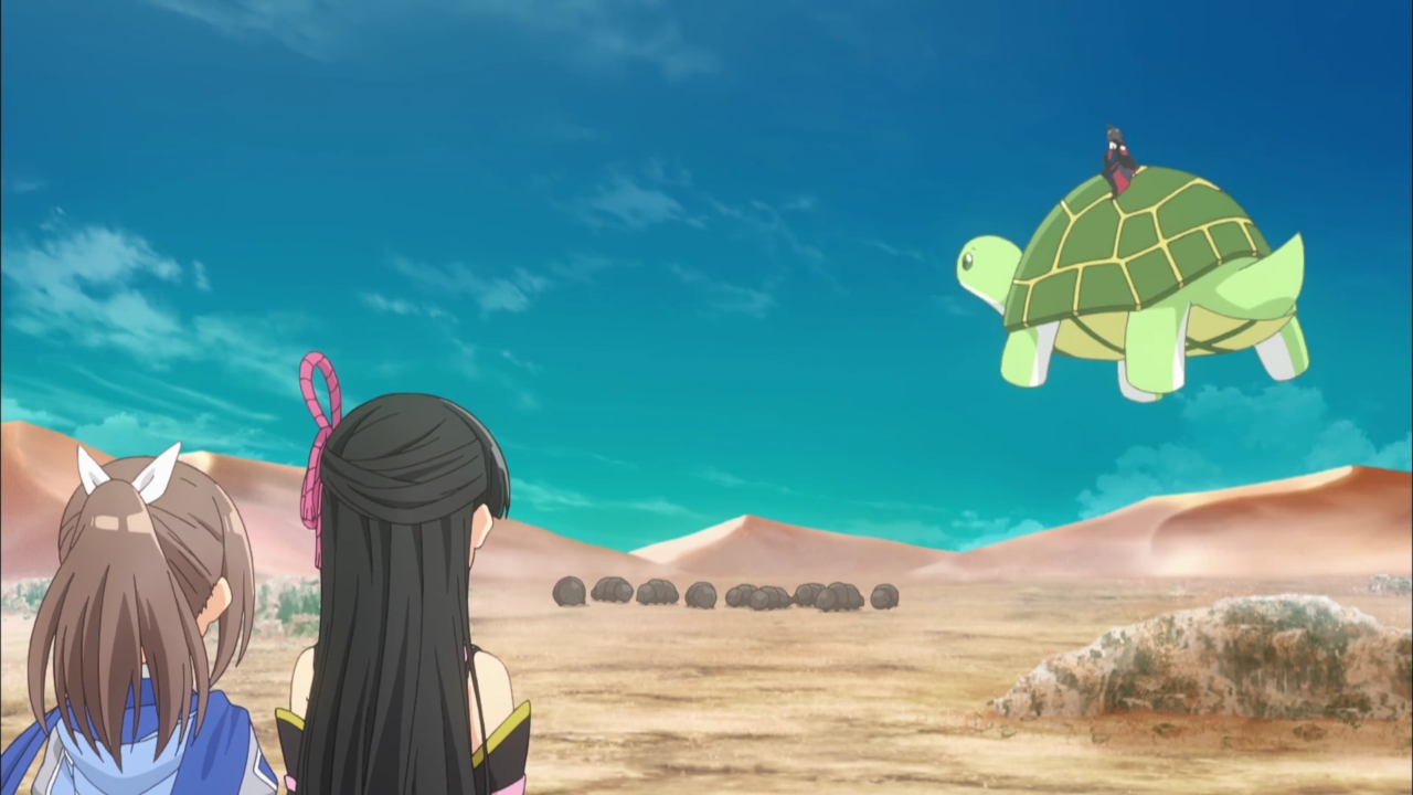 [Template] Bofuri Maple riding Giant Turtle r/animemebank