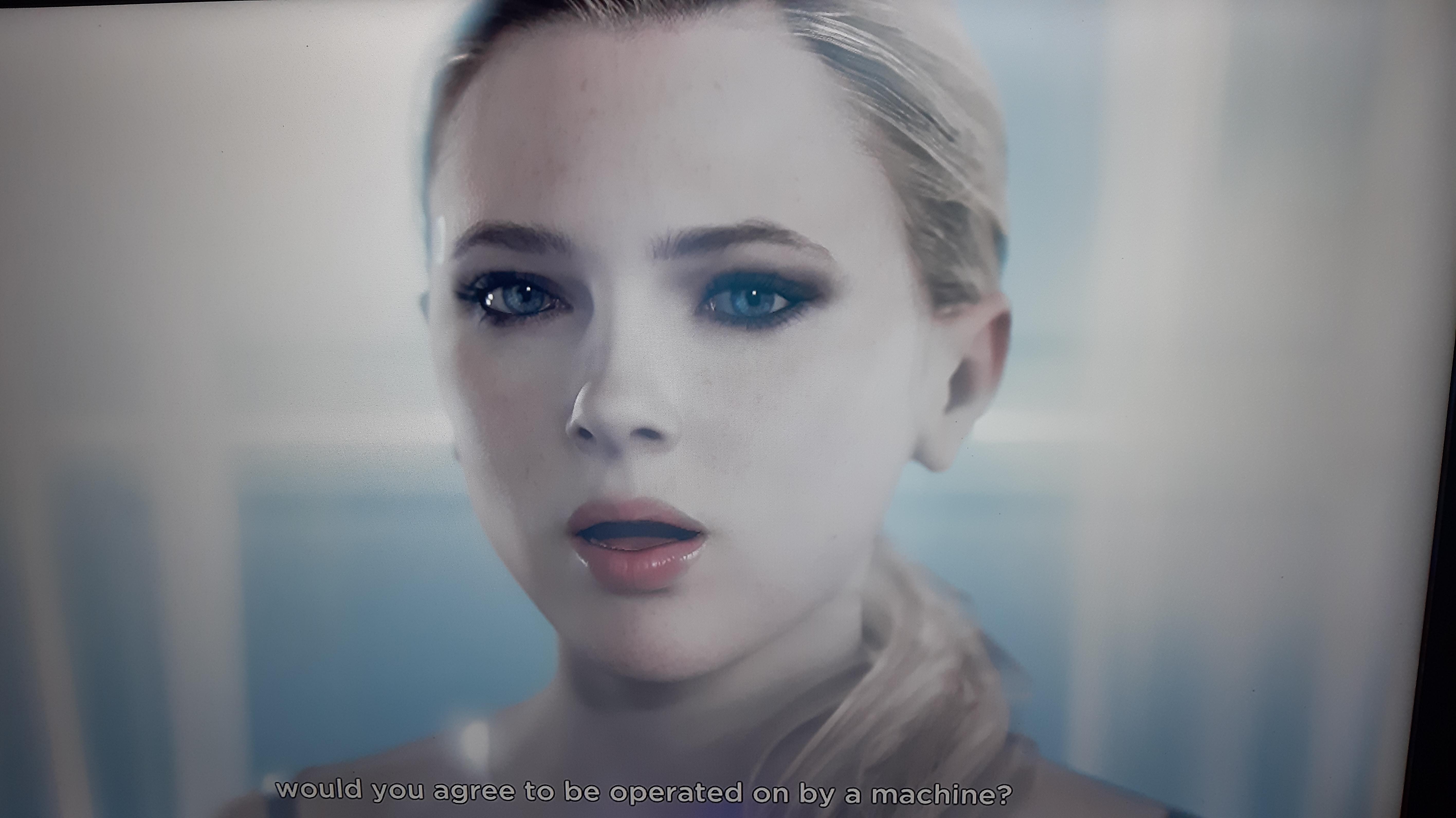 just finished my first run through of the game and i let chloe go. now I miss her on my screen😔😔