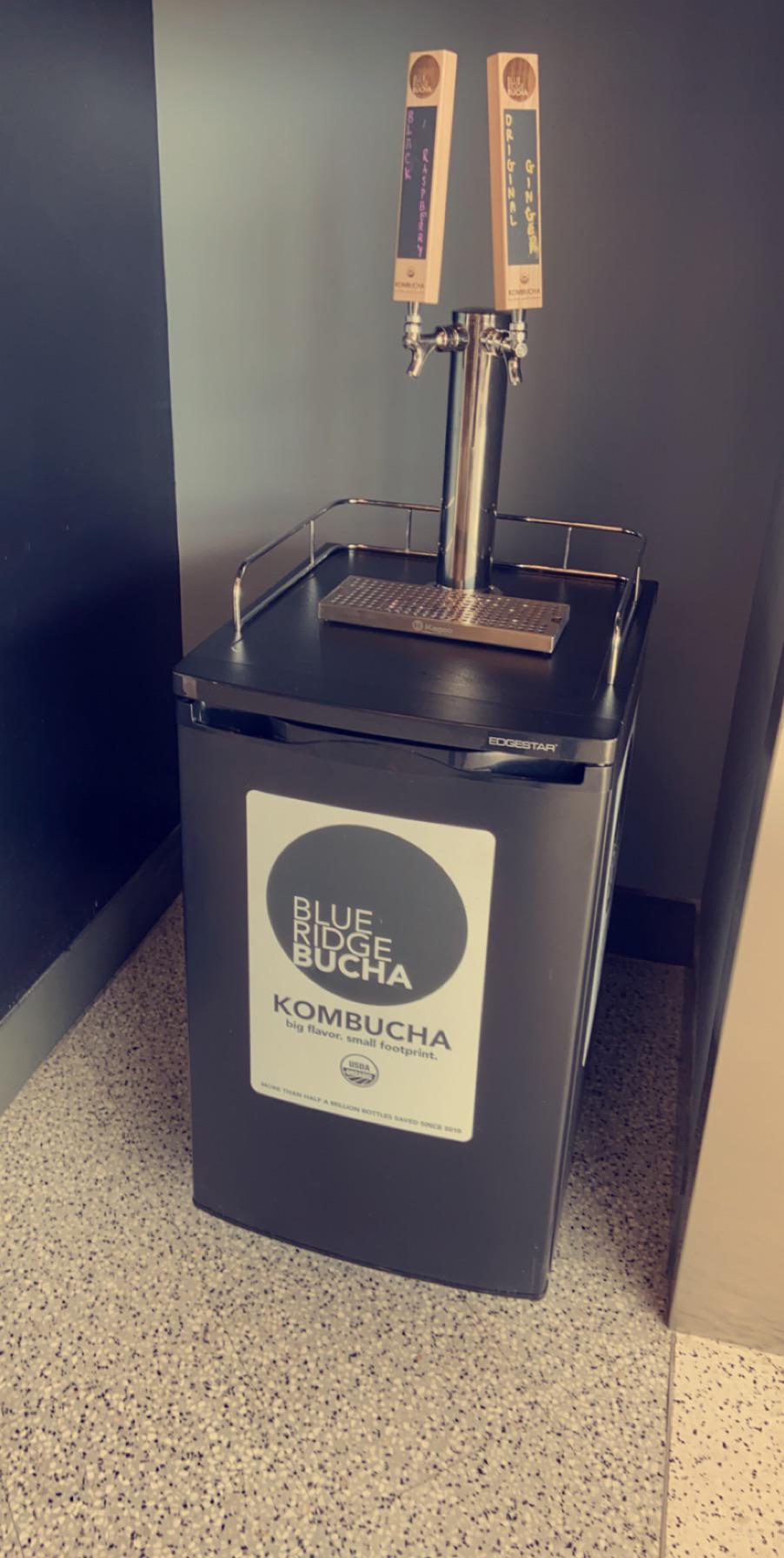 my college just added a fridge keg of my favorite locally brewed