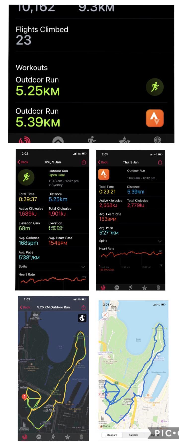 Apple Watch fitness app vs Strava. Energy consumed us very different