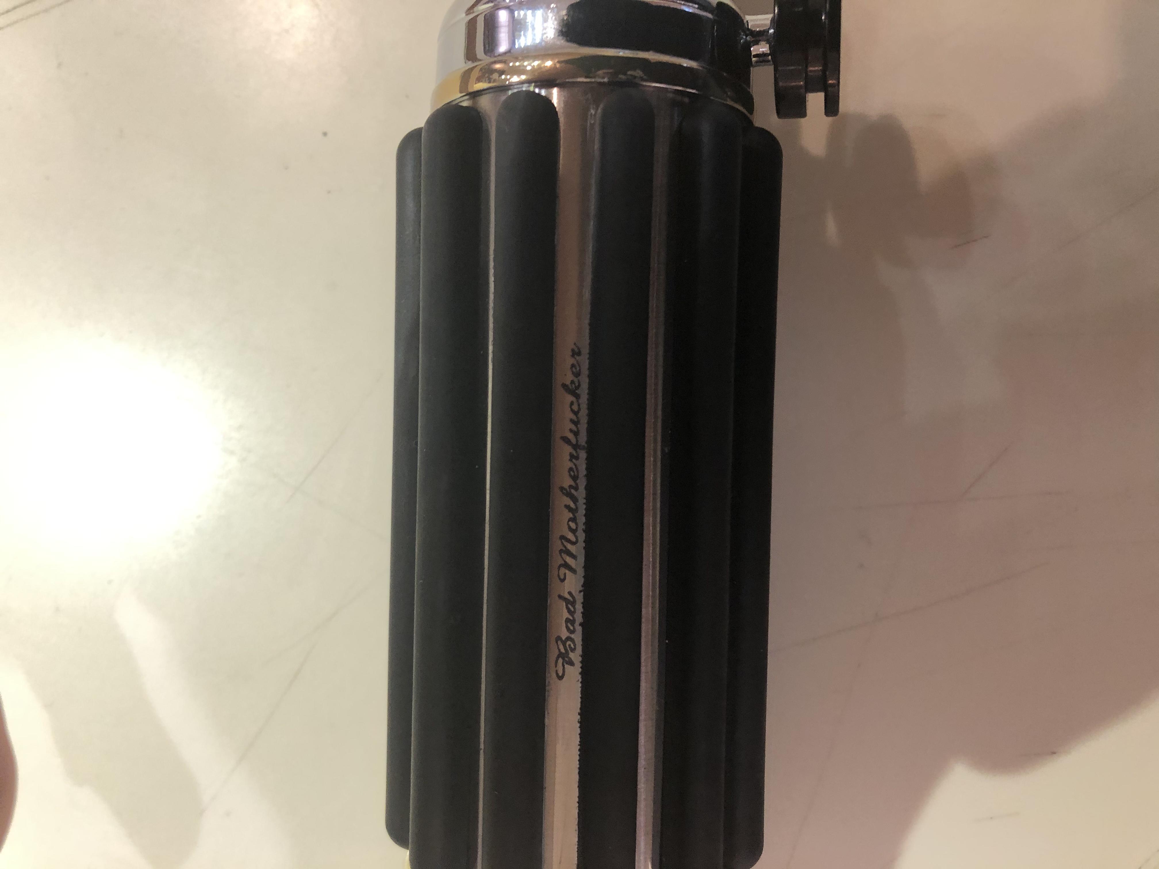 Engraved my Mace Windu lightsaber, very nice!!! r/lightsabers