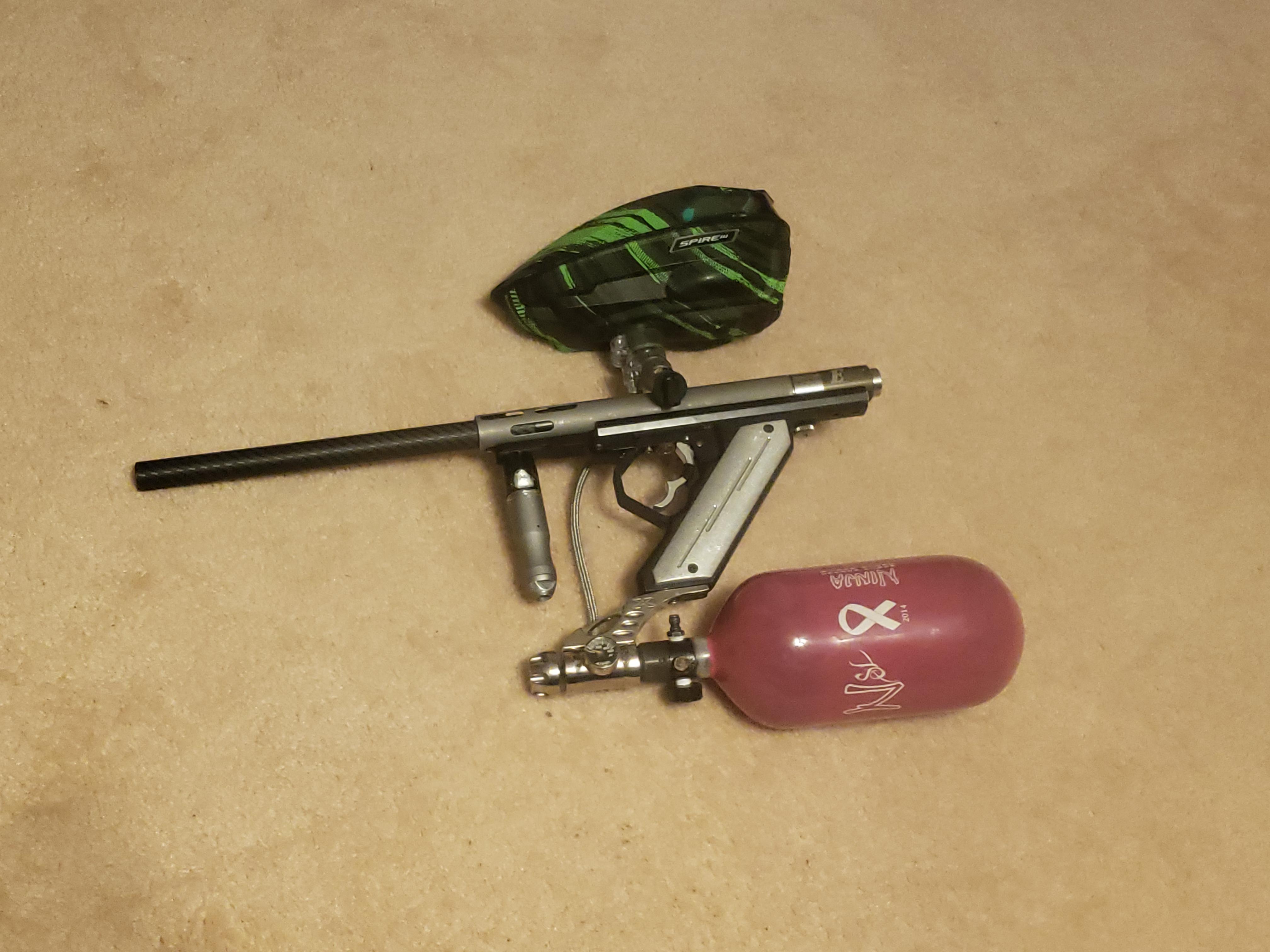 My updated automag set up r/paintball