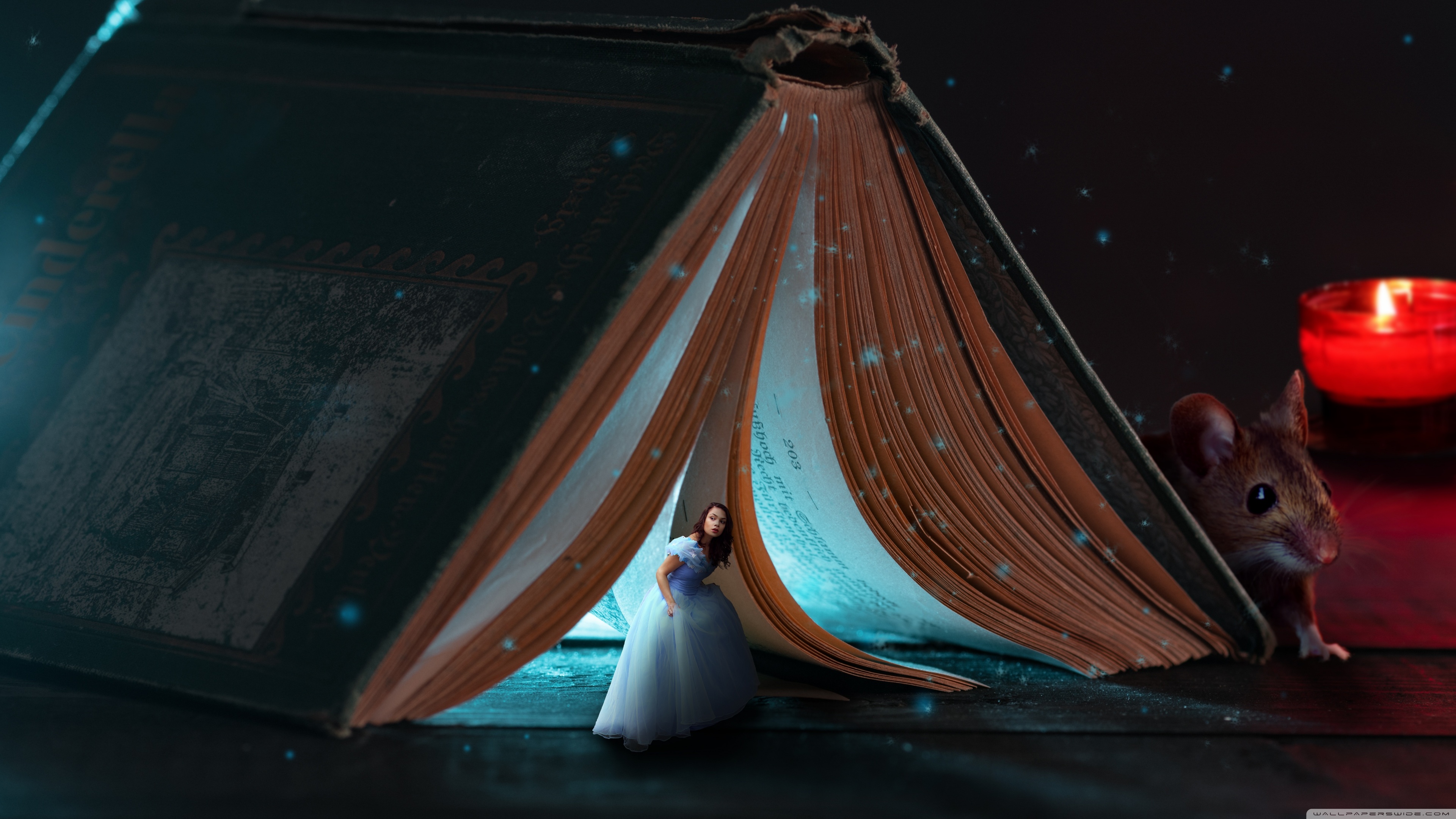 Fairy Tale Book Princess (3840x2160) r/WQHD_Wallpaper