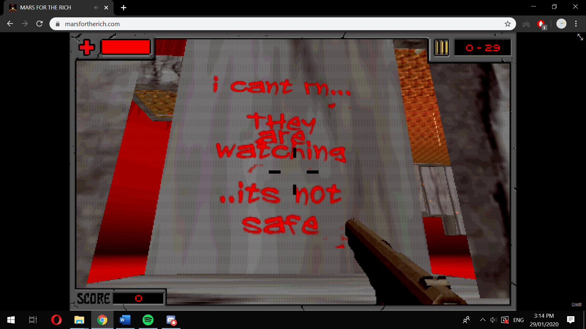 discovered (what i think) is an undiscovered easter egg in the mars for