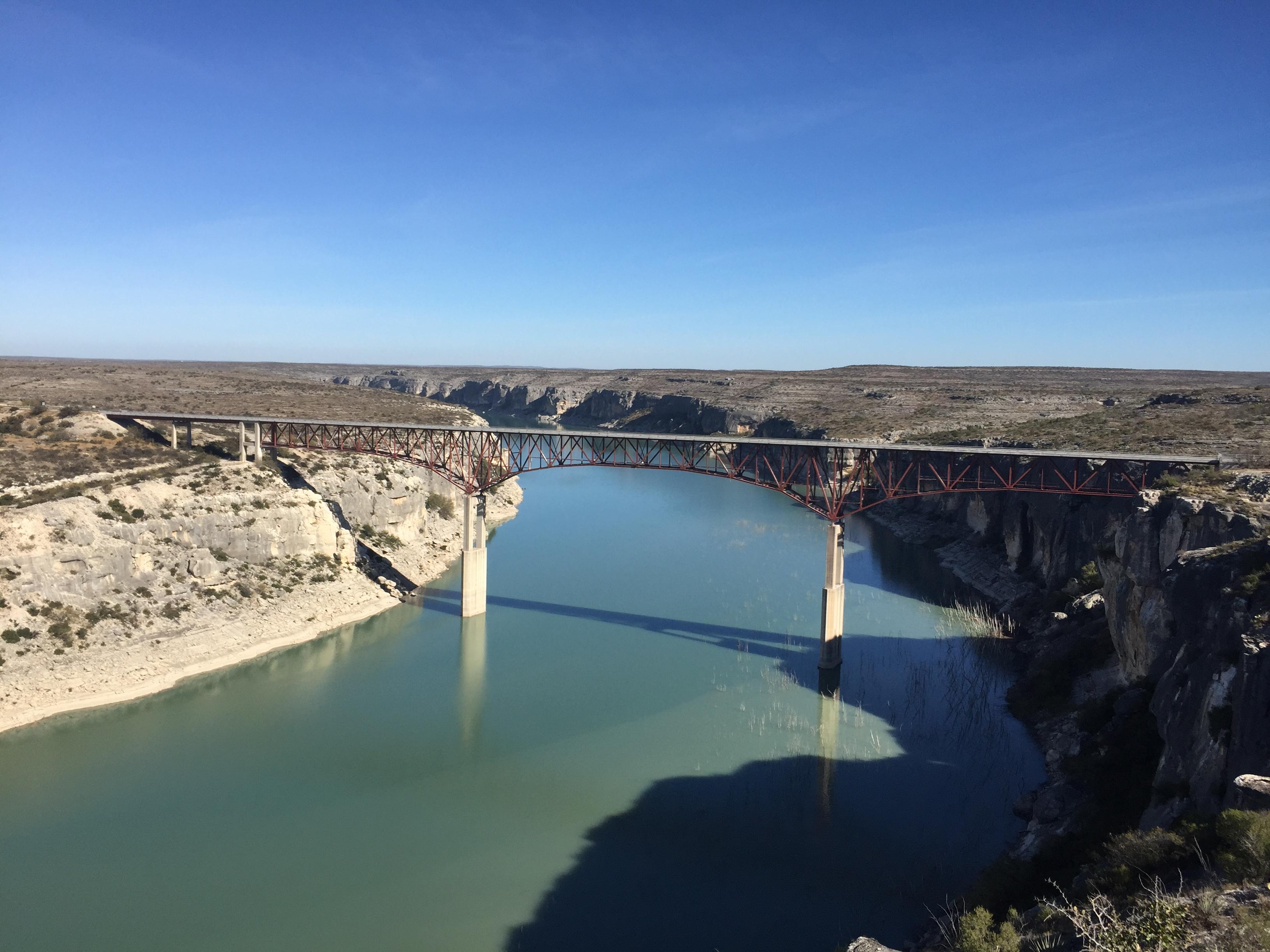 High Bridge, Pecos River, near Comstock, Texas BridgeFans