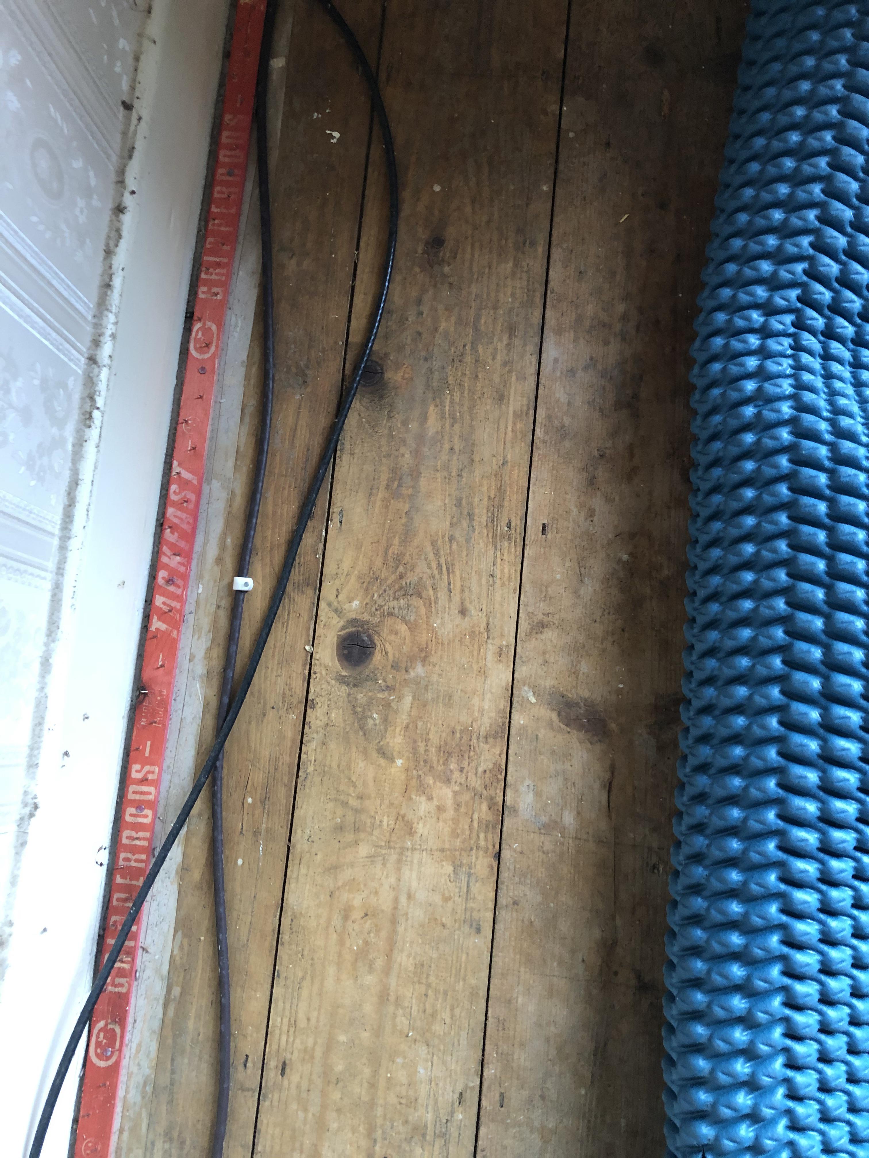1950s house with these floorboards anyone know whether it would be