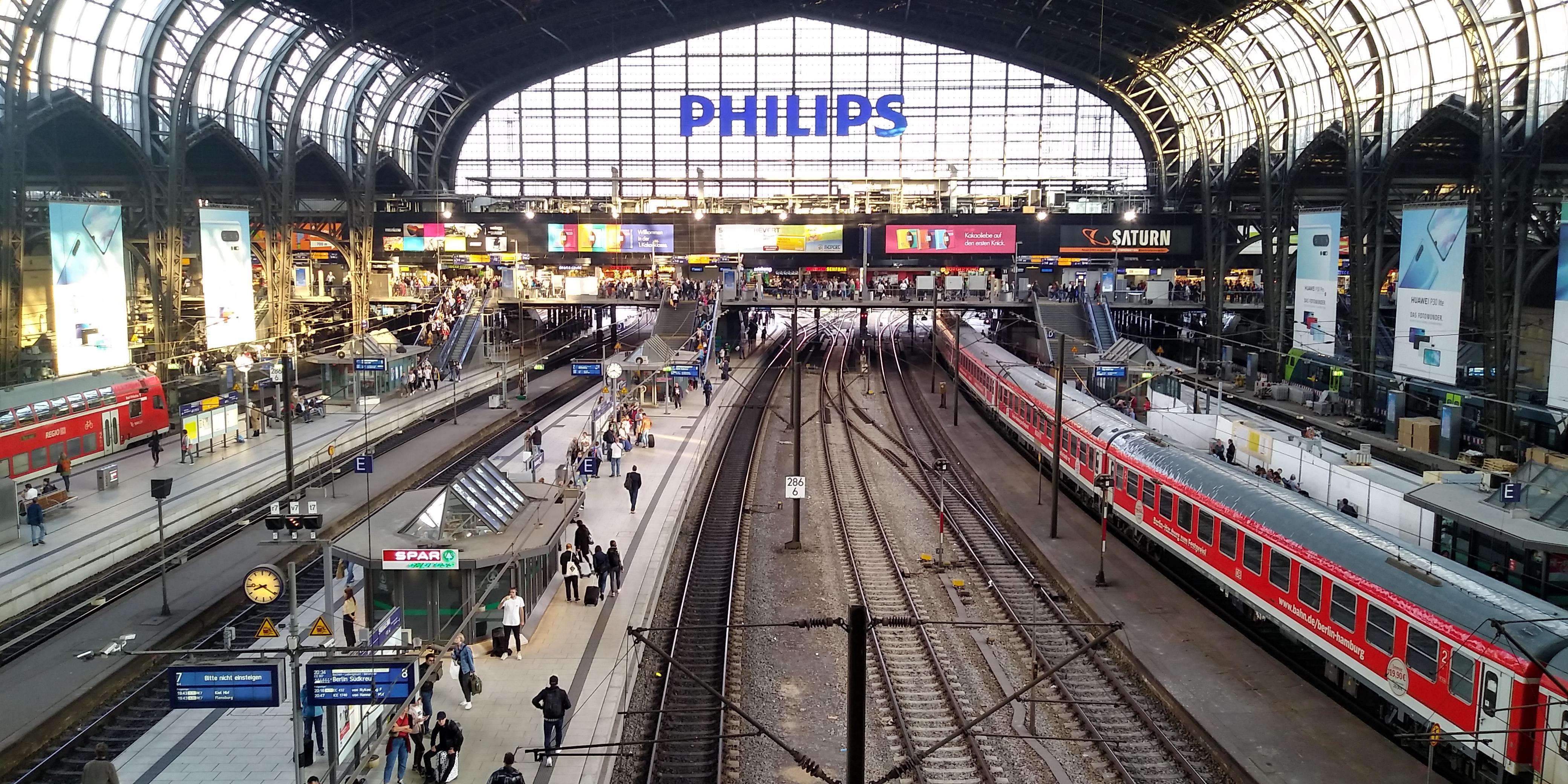 Hamburg Central Station r/trains