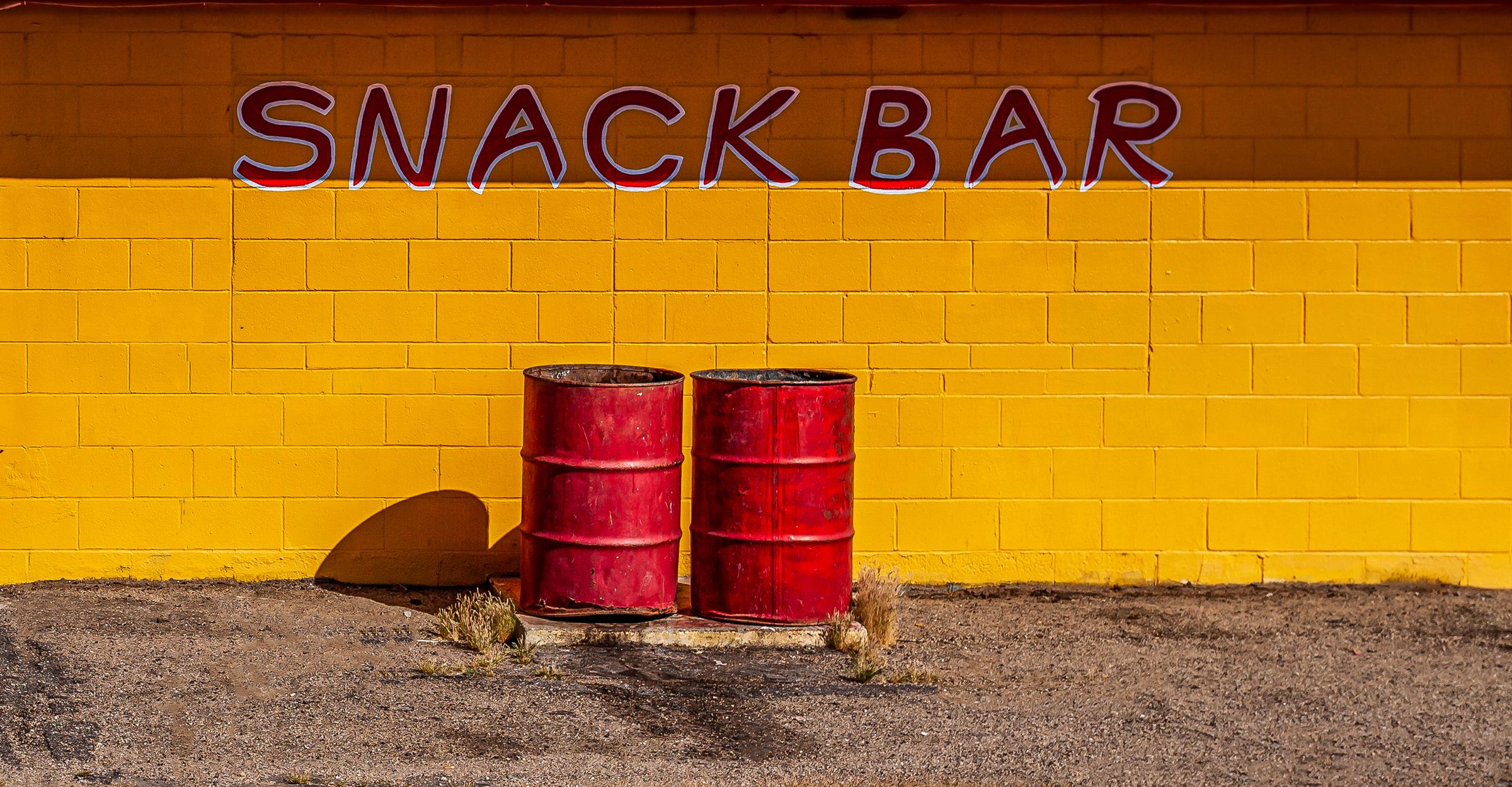 Photographed at a drivein movie theater near Barstow, CA. Part of an ongoing series. [OC]. r/pics