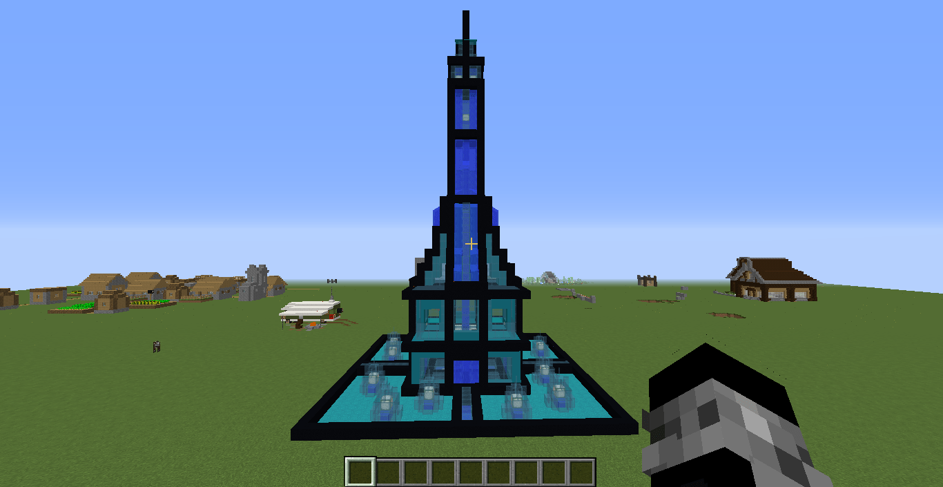 Tried using the new Concrete Blocks. How does it look? r/Minecraft