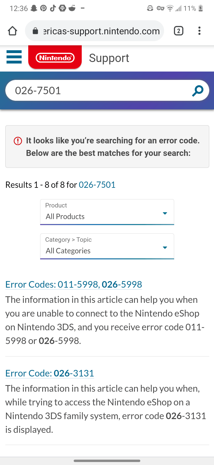 Can someone plz tell me why nintendo support is like this. wont