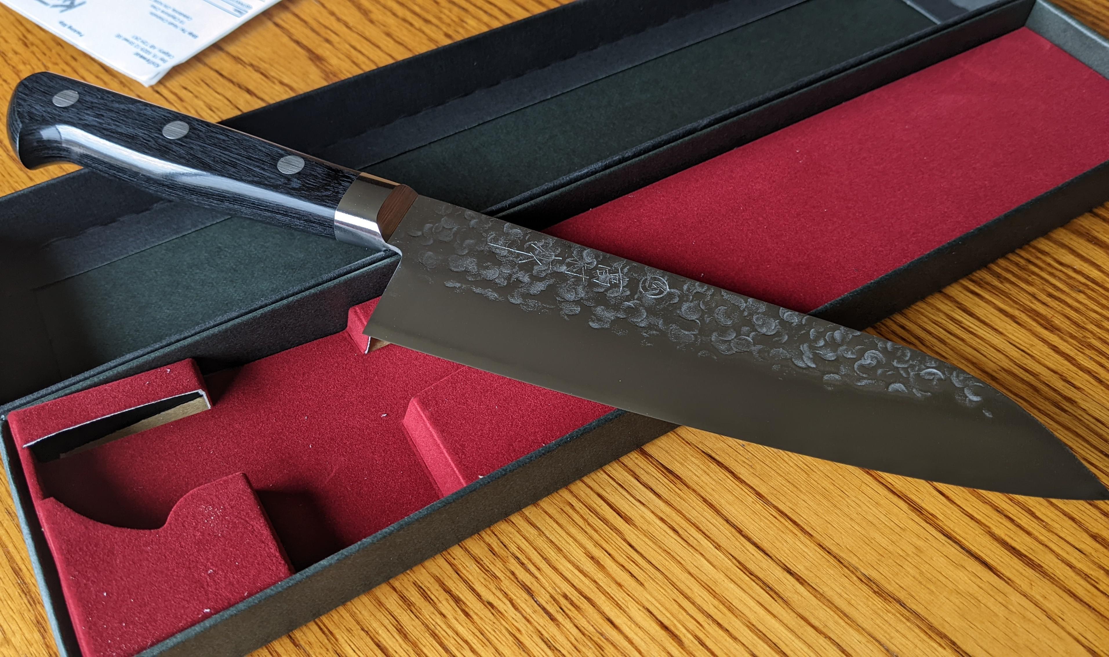 First Japanese Chefs knife Takamura VG10 Santoku r/chefknives